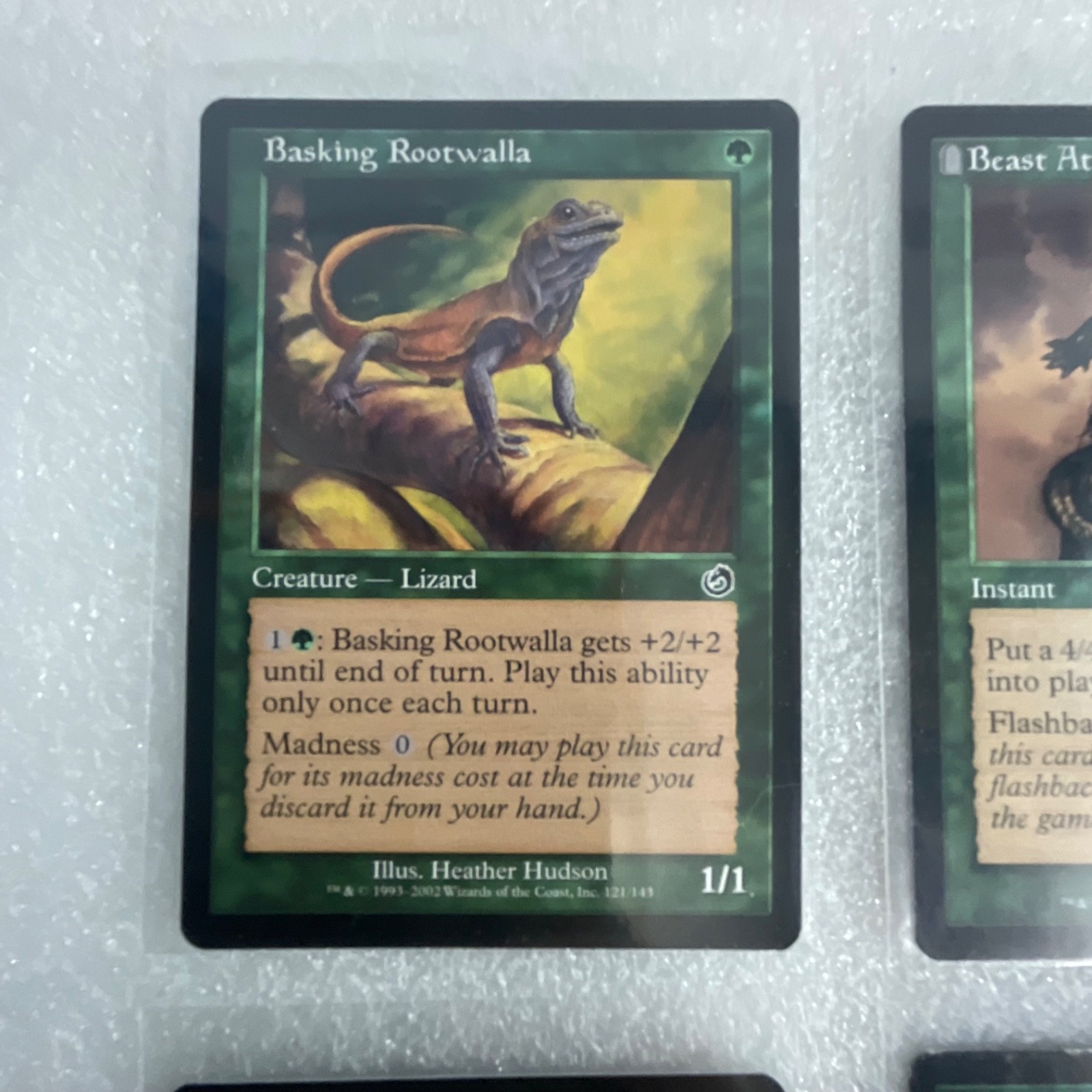 MTG 20 Card Green Lot Mixed Torment Judgment Onslaught Beast Attack Gnarr - Image 2