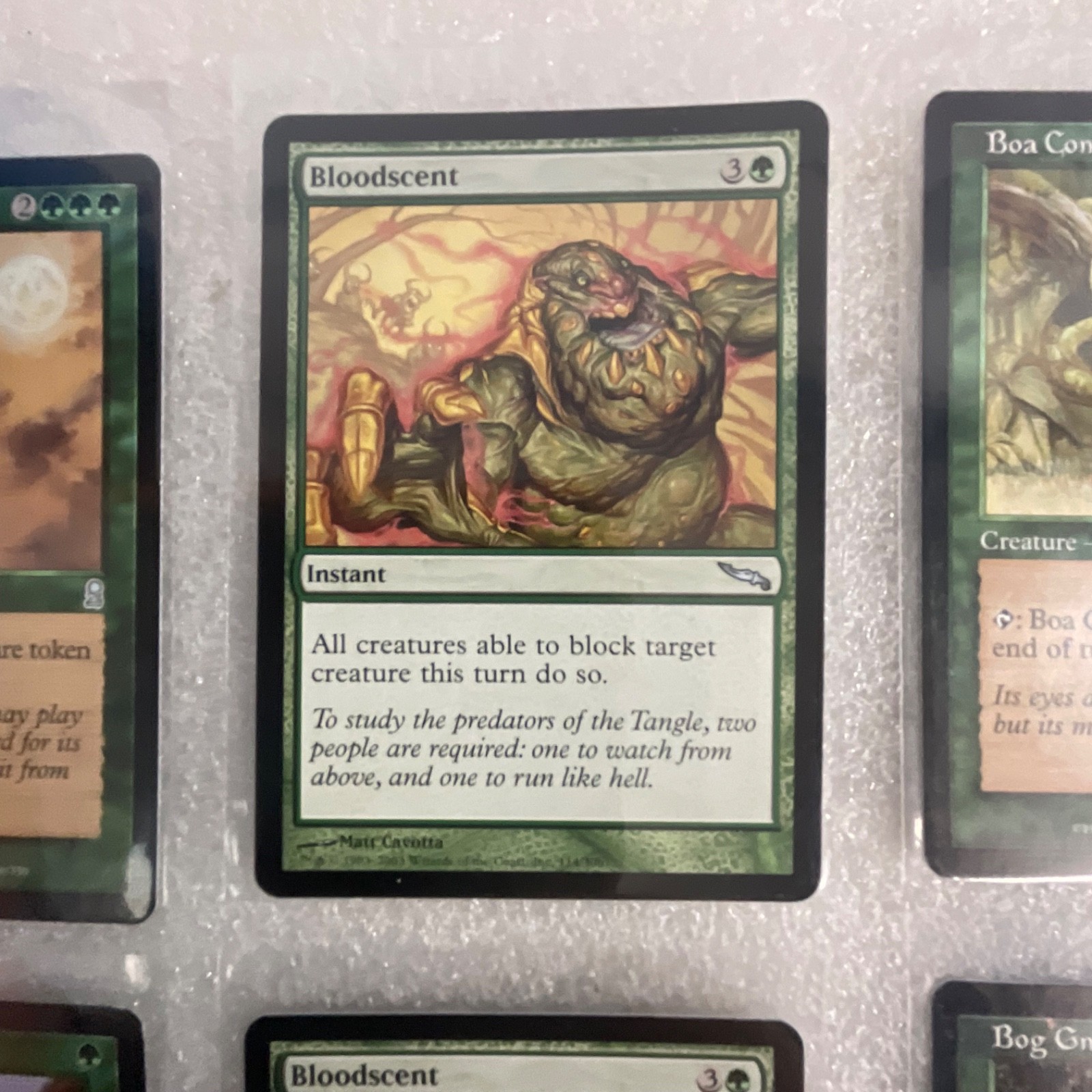 MTG 20 Card Green Lot Mixed Torment Judgment Onslaught Beast Attack Gnarr - Image 10
