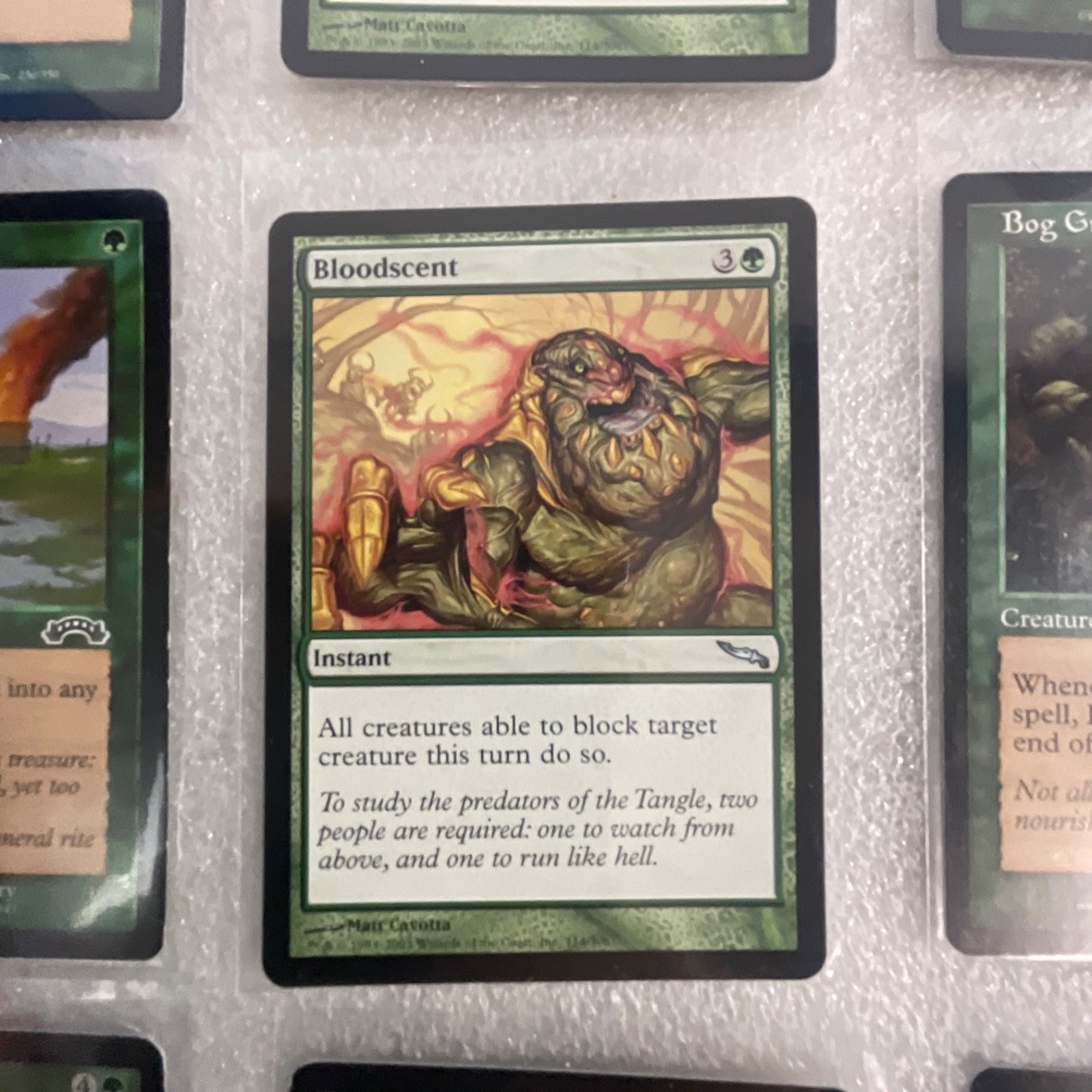 MTG 20 Card Green Lot Mixed Torment Judgment Onslaught Beast Attack Gnarr - Image 11