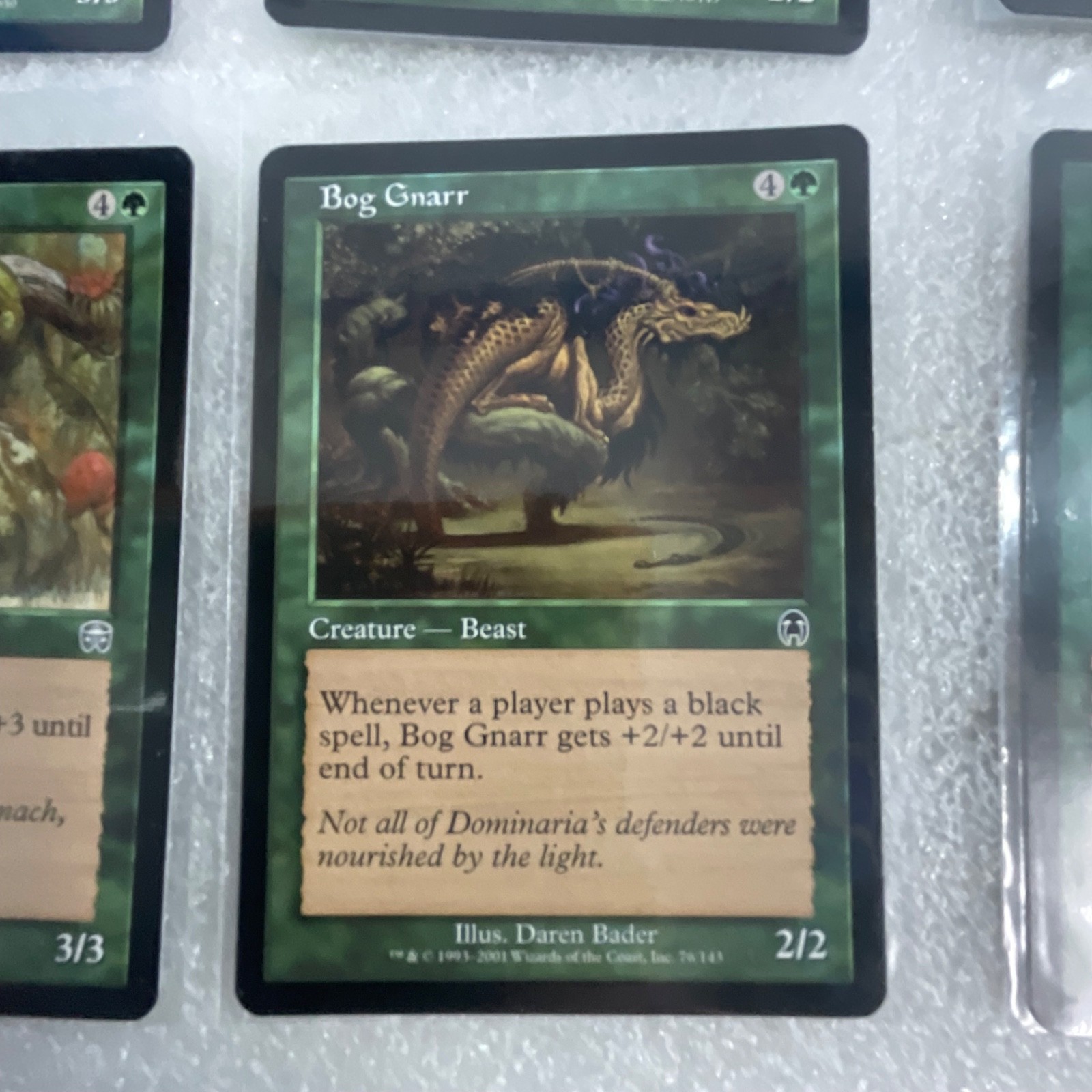 MTG 20 Card Green Lot Mixed Torment Judgment Onslaught Beast Attack Gnarr - Image 14