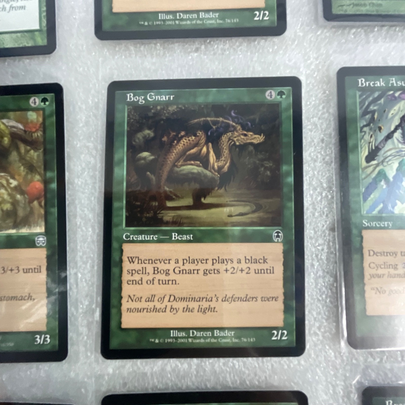 MTG 20 Card Green Lot Mixed Torment Judgment Onslaught Beast Attack Gnarr - Image 15
