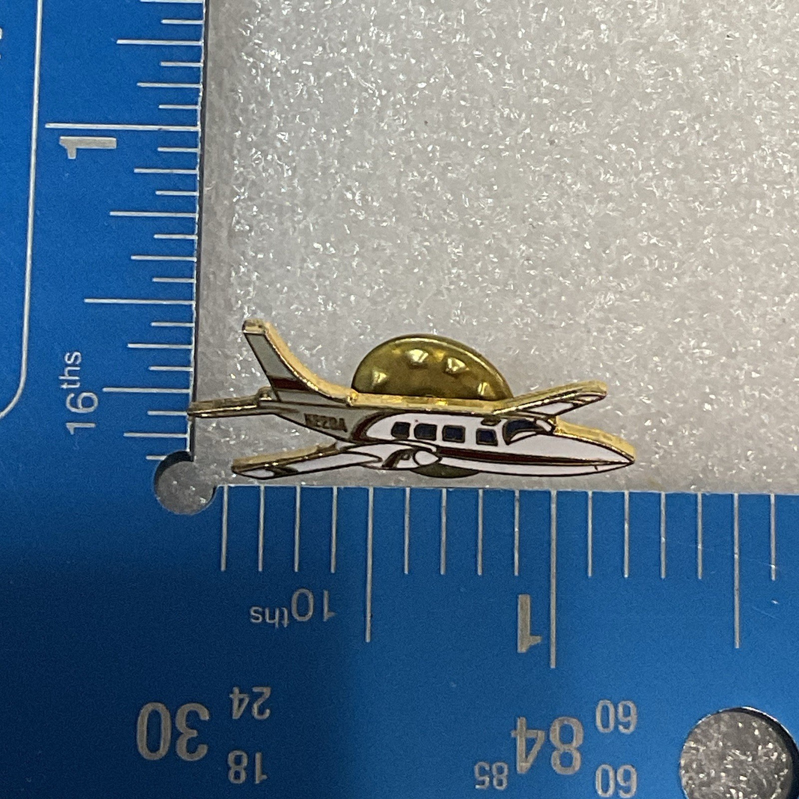 Jet Aero Plane Airplane Plane Pin Pinback Tail#N22BA - Image 3
