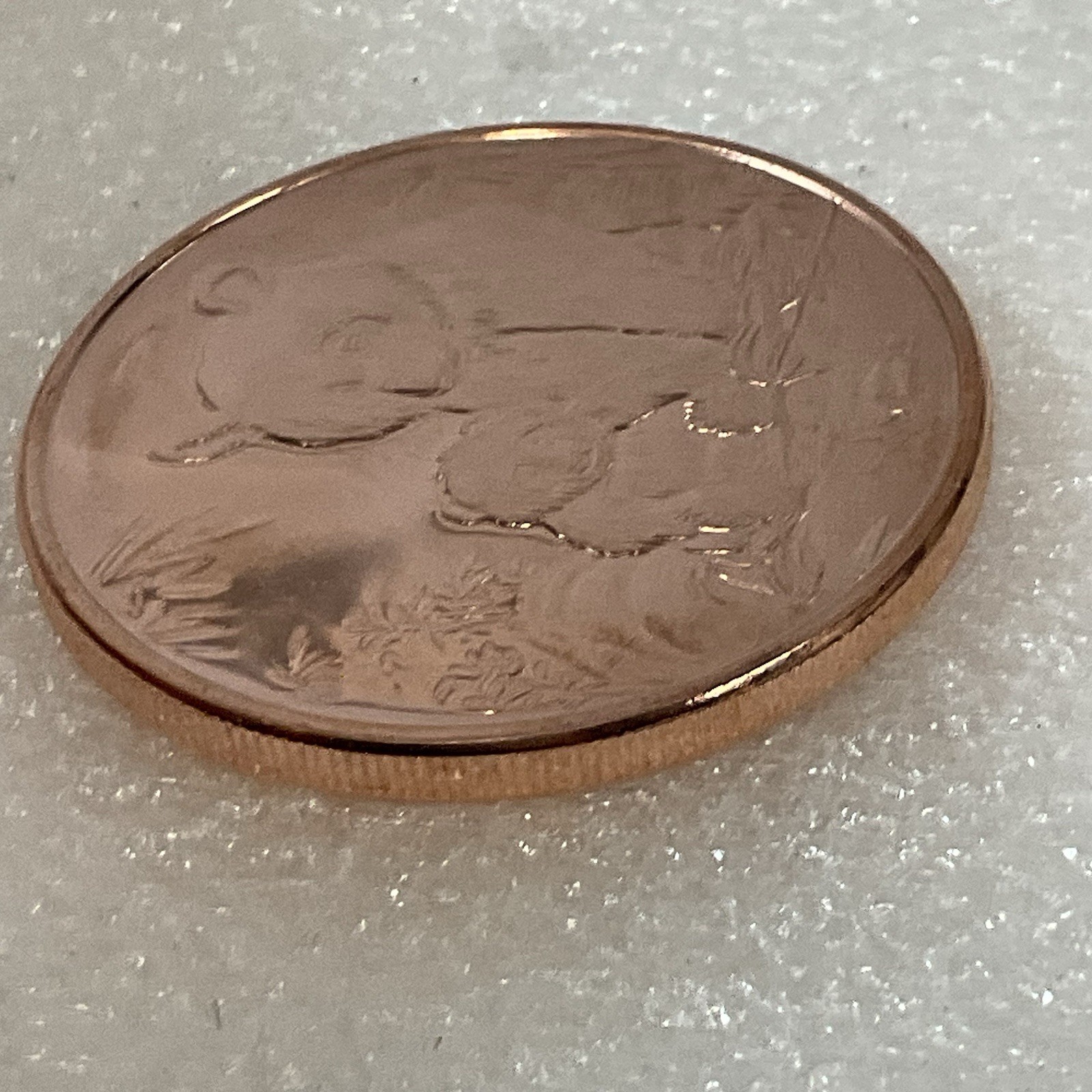 Panda Copper .9999 Fine One Ounce Round Coin Gnumismatist - Image 4