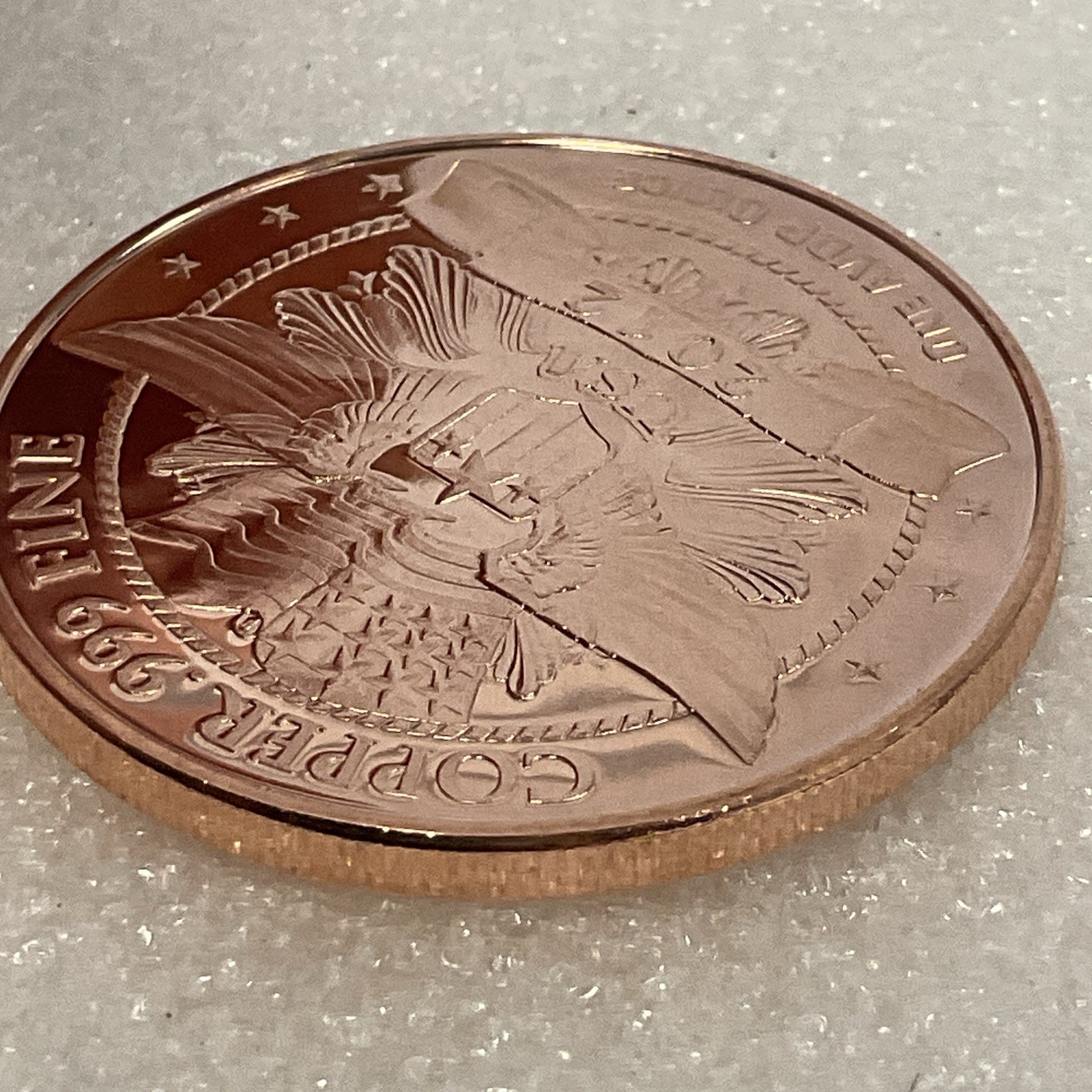 Panda Copper .9999 Fine One Ounce Round Coin Gnumismatist - Image 8