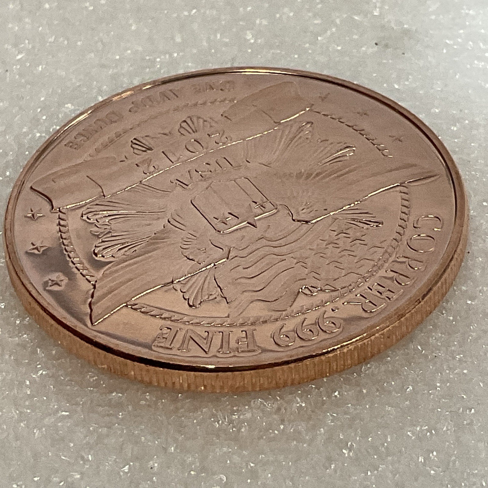 Panda Copper .9999 Fine One Ounce Round Coin Gnumismatist - Image 9