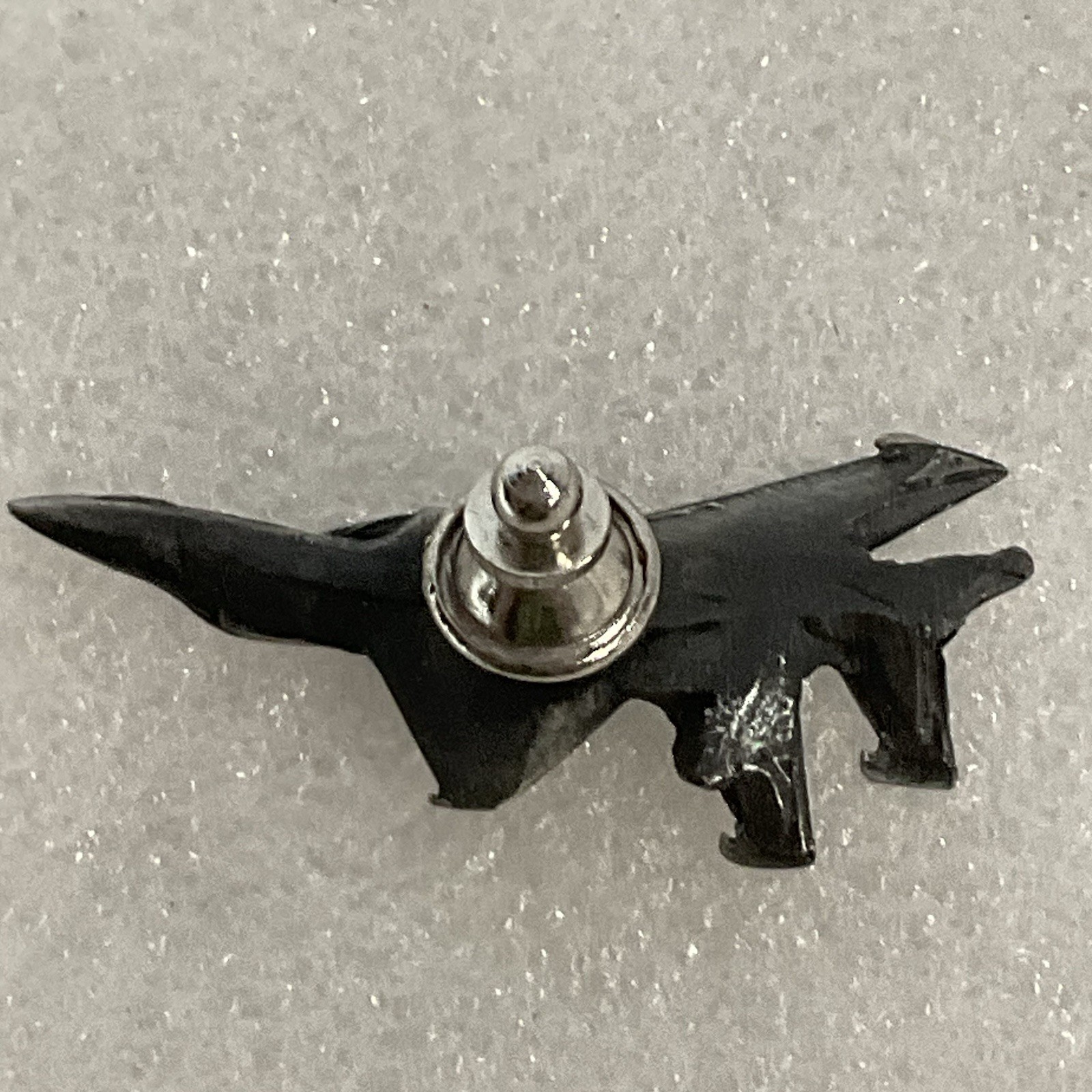 Silver Colored Metal F-15 Fighter Jet Plane Airplane Pin Pinback GnuCollectibles - Image 3