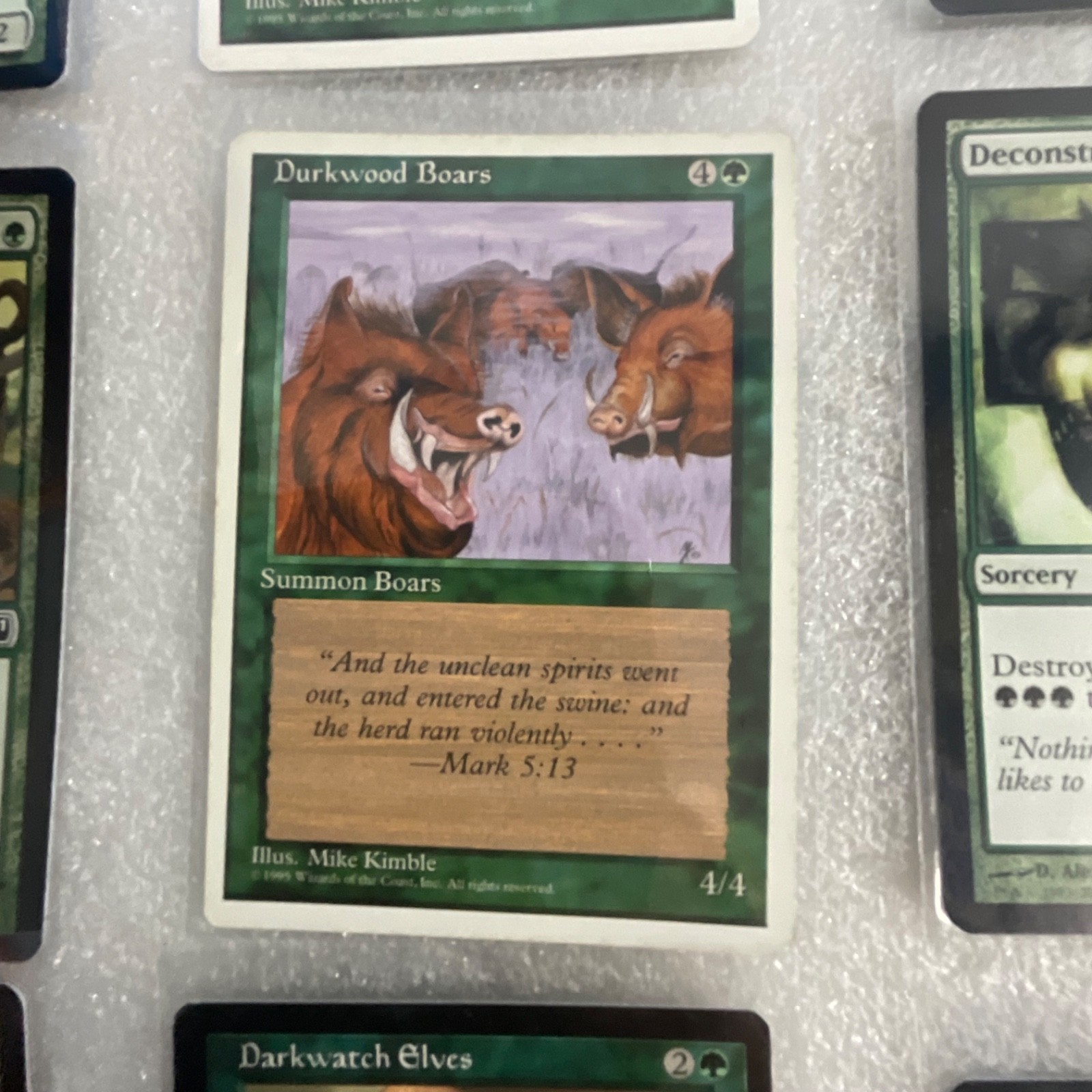 MTG Magic the Gathering 20 Card Green Lot Nemesis M13 M11 Mixed - Image 7