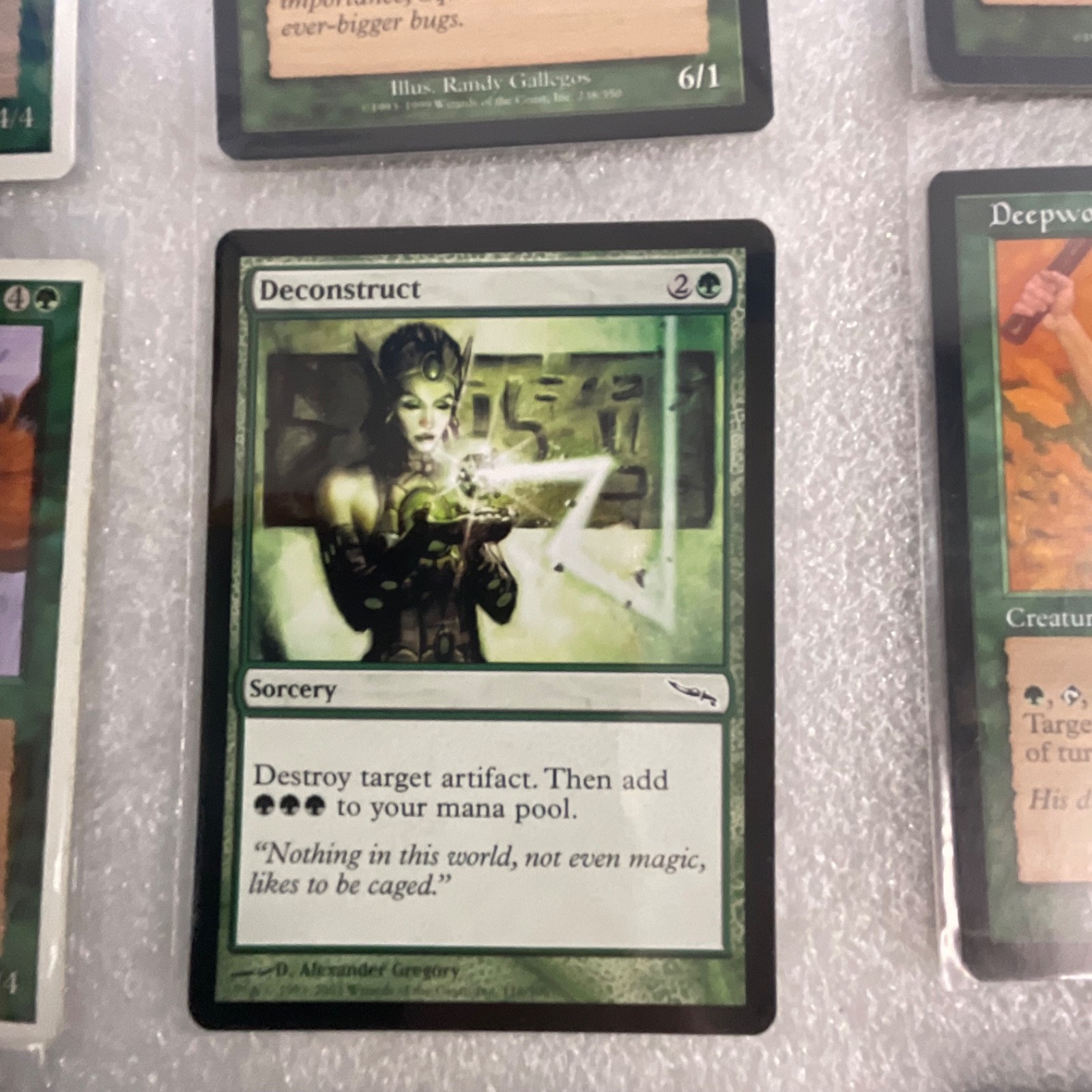 MTG Magic the Gathering 20 Card Green Lot Nemesis M13 M11 Mixed - Image 12