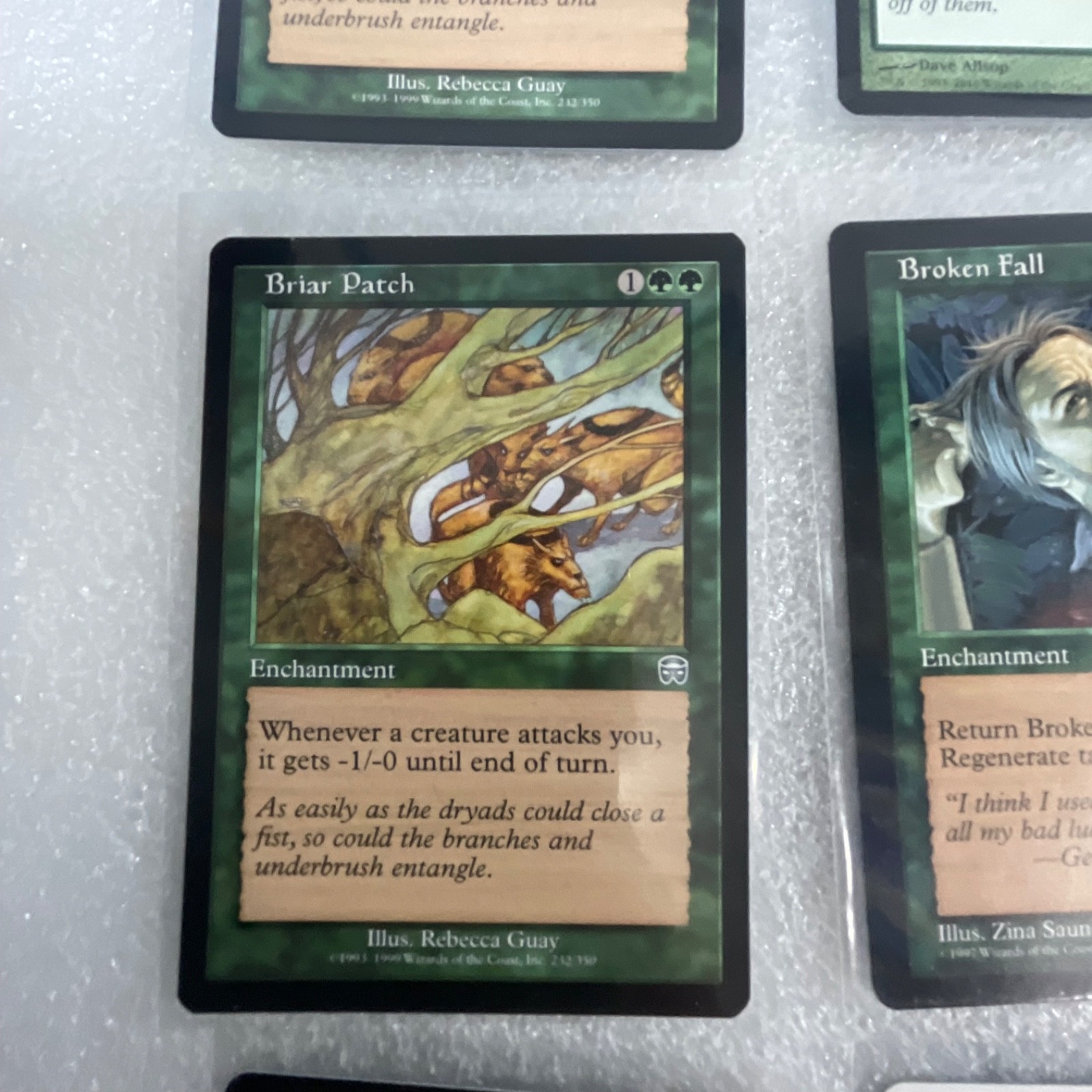 MTG 20 Card Green Lot Briar Patch Calming Verse Call of the Wild - Image 5