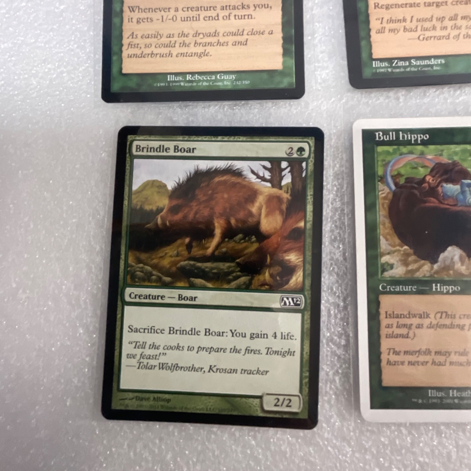 MTG 20 Card Green Lot Briar Patch Calming Verse Call of the Wild - Image 6