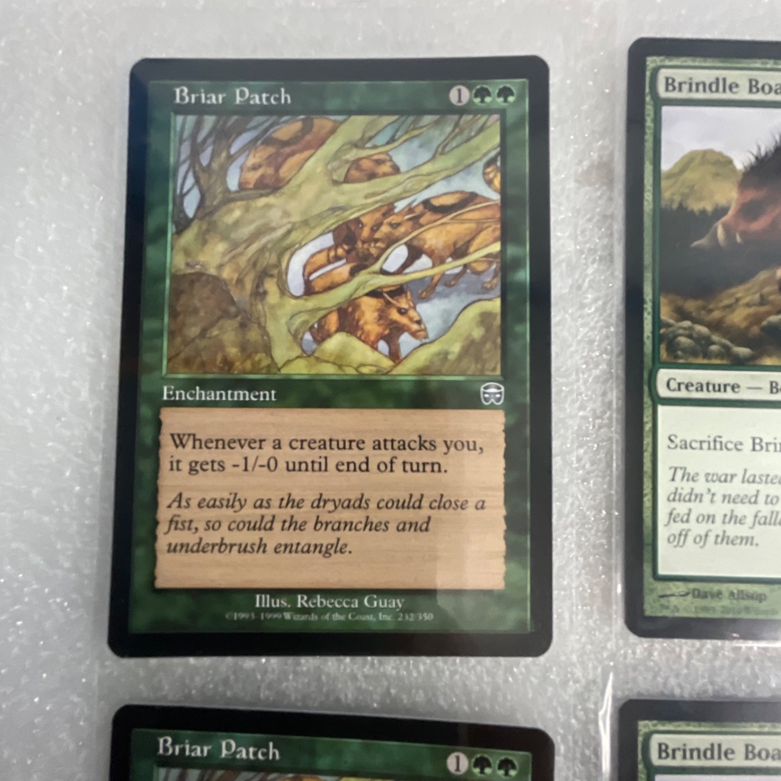 MTG 20 Card Green Lot Briar Patch Calming Verse Call of the Wild - Image 3