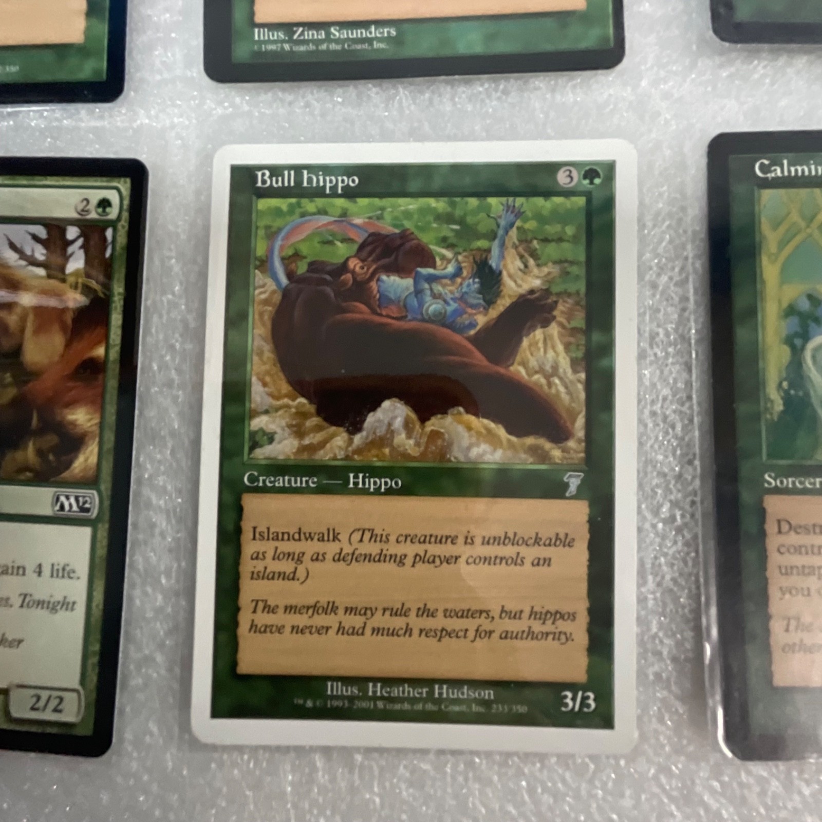 MTG 20 Card Green Lot Briar Patch Calming Verse Call of the Wild - Image 7