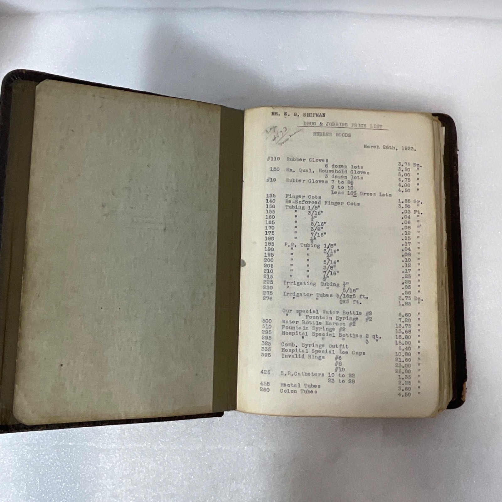 1920s Reid Bros Inc Seattle Medical Supply Catalog Binder Vintage Hospital - Image 9