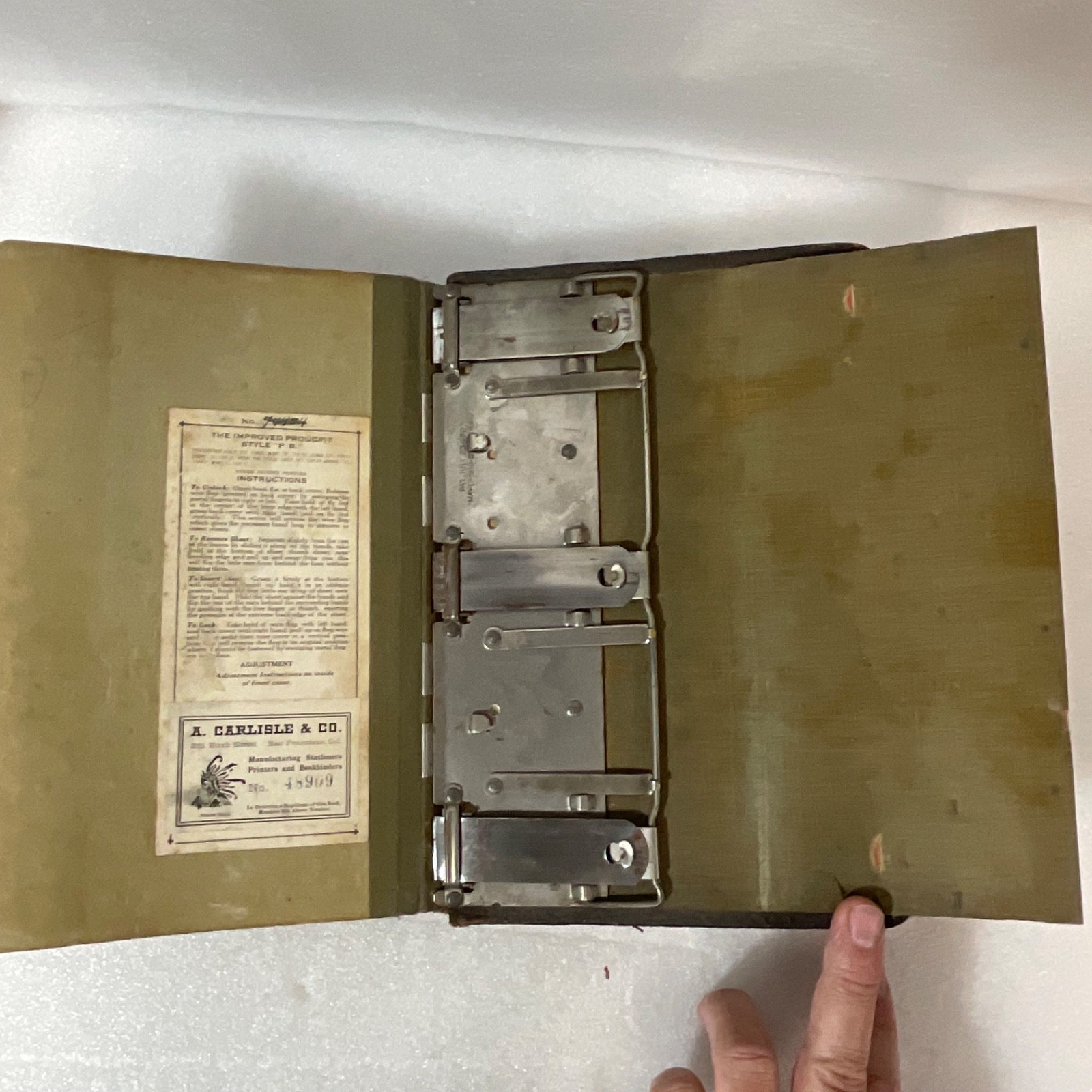 1920s Reid Bros Inc Seattle Medical Supply Catalog Binder Vintage Hospital - Image 14
