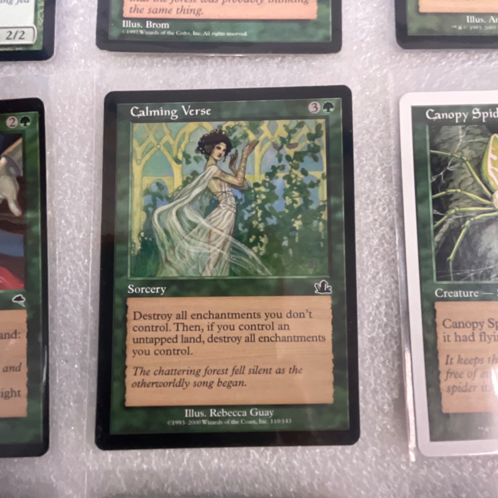MTG 20 Card Green Lot Briar Patch Calming Verse Call of the Wild - Image 13