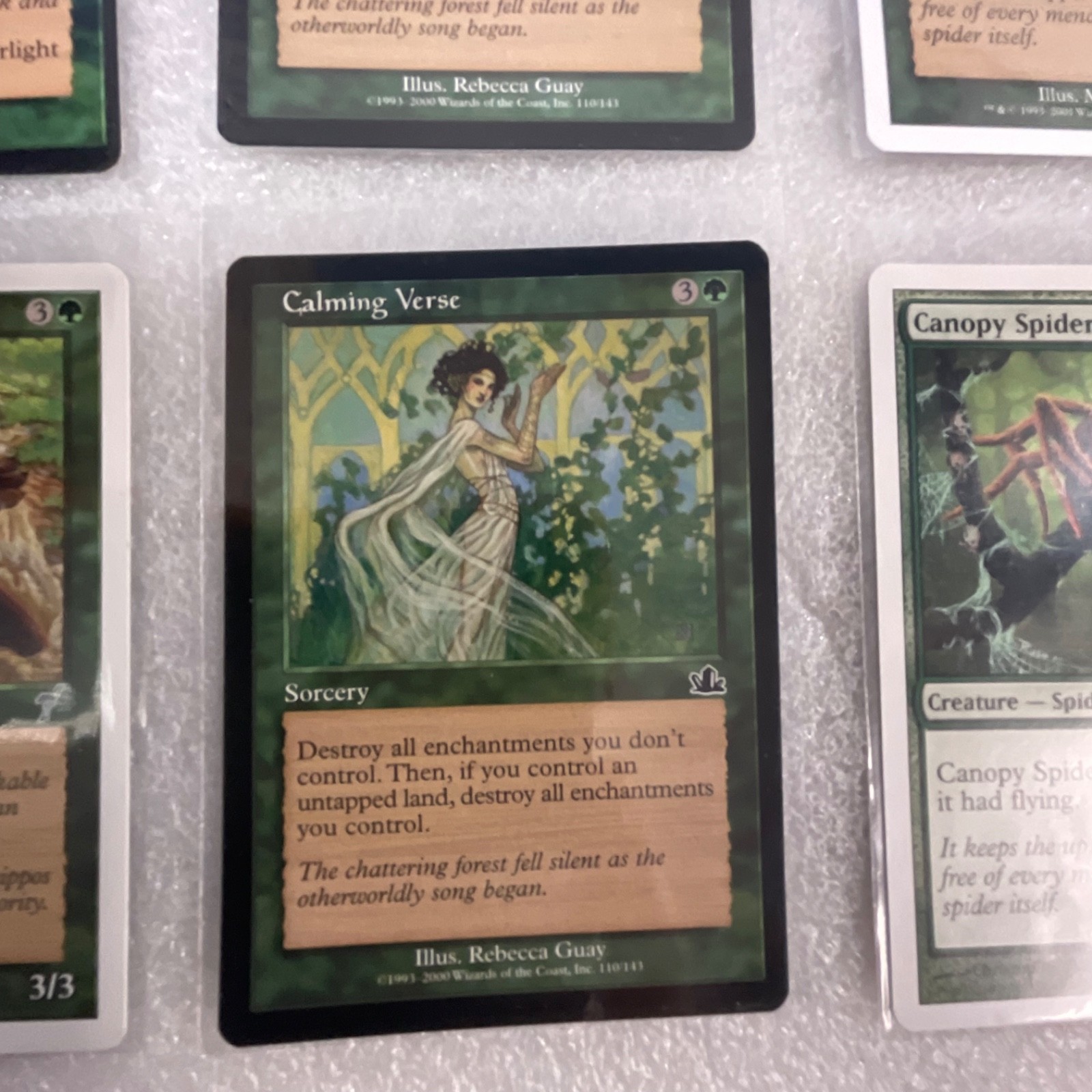 MTG 20 Card Green Lot Briar Patch Calming Verse Call of the Wild - Image 14