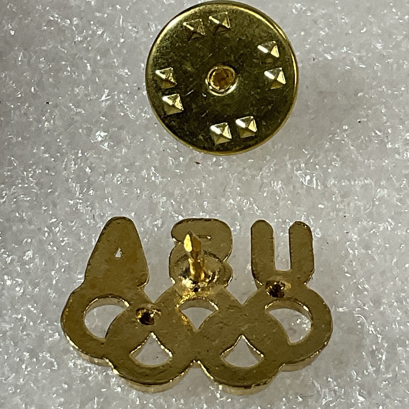 USA Gold Toned Olympic Rings Pin Pinback GnuCollectibles - Image 7