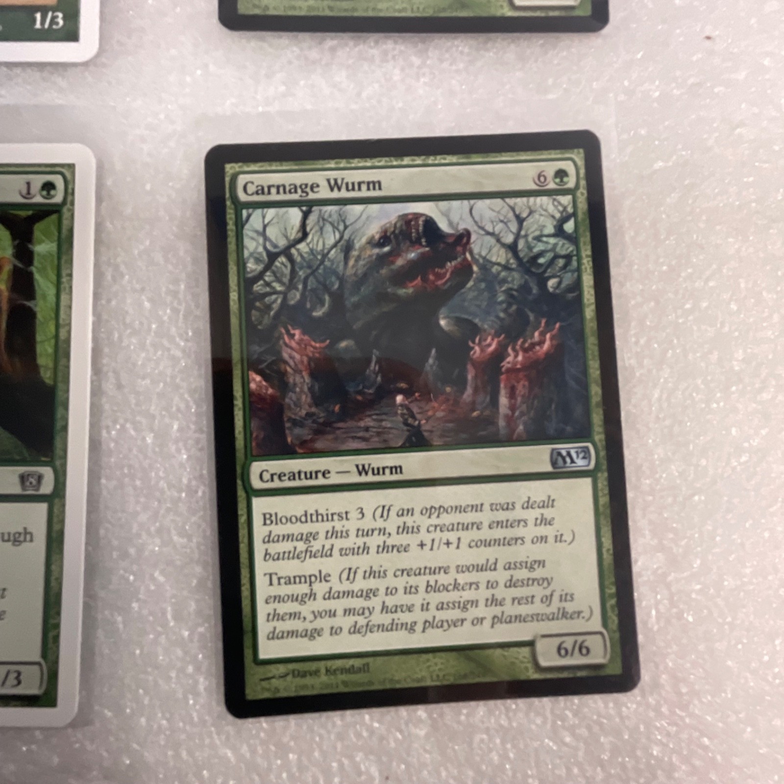 MTG 20 Card Green Lot Briar Patch Calming Verse Call of the Wild - Image 22