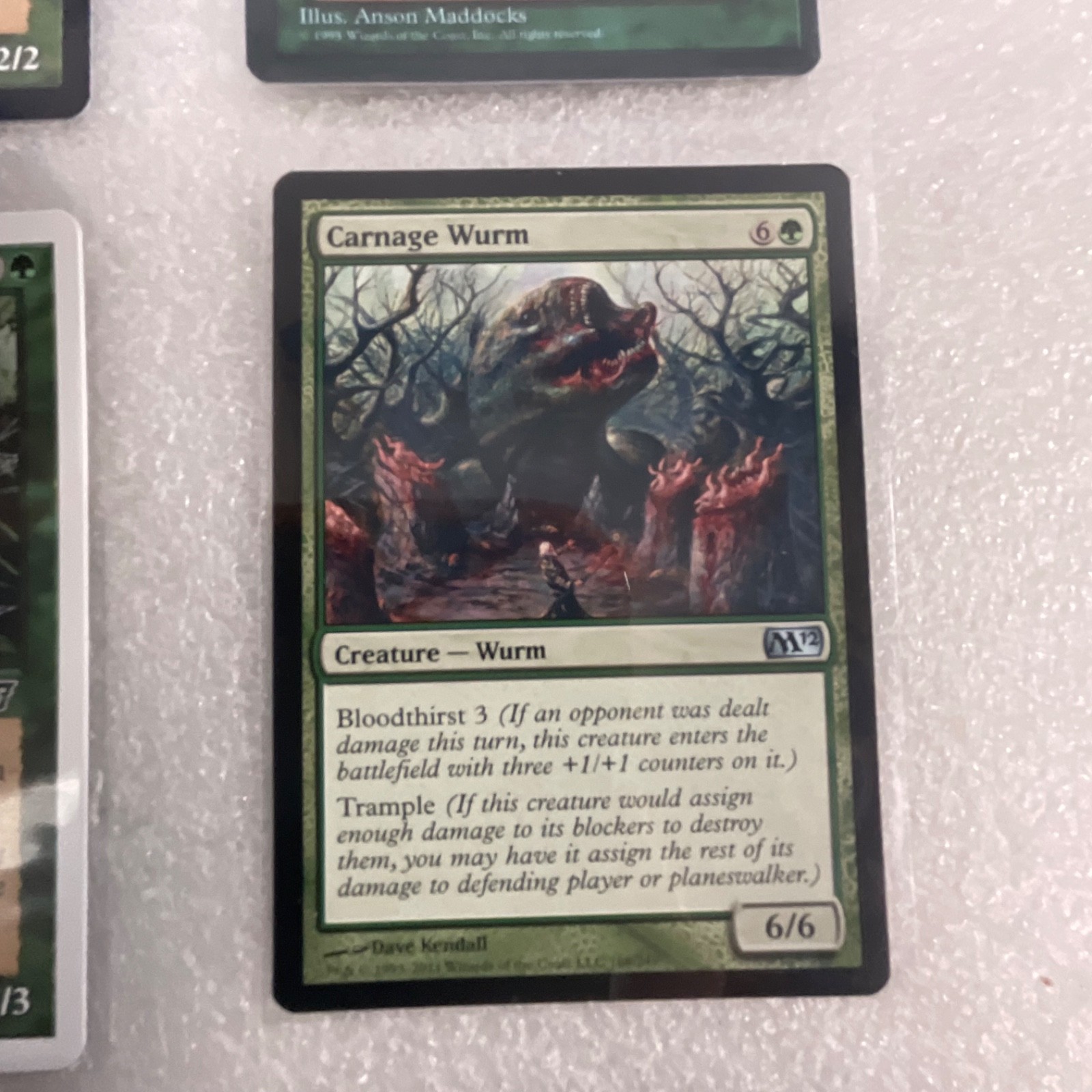 MTG 20 Card Green Lot Briar Patch Calming Verse Call of the Wild - Image 21