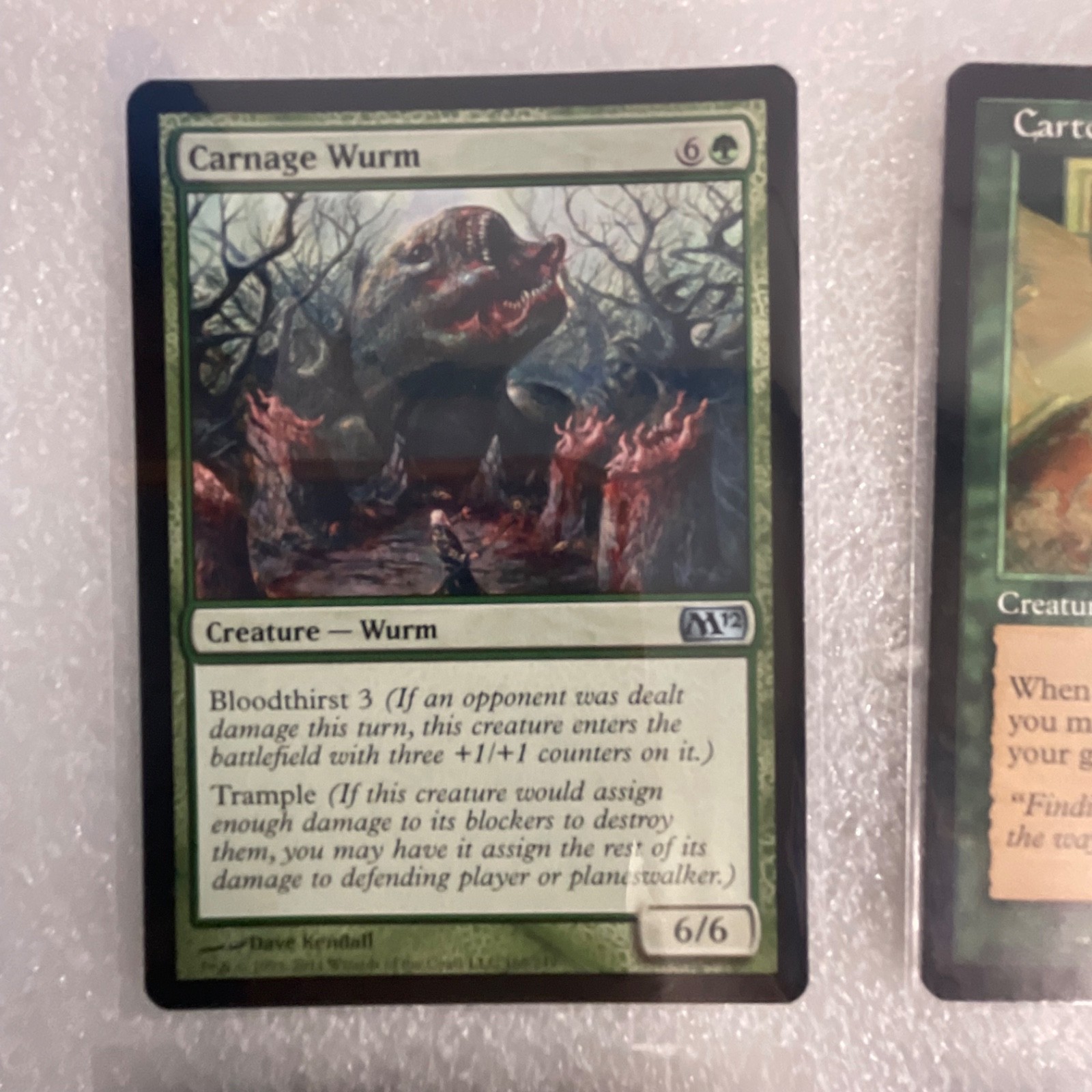 MTG 20 Card Green Lot Carnage Wurm Channel Mixed Sets Urza Era - Image 2