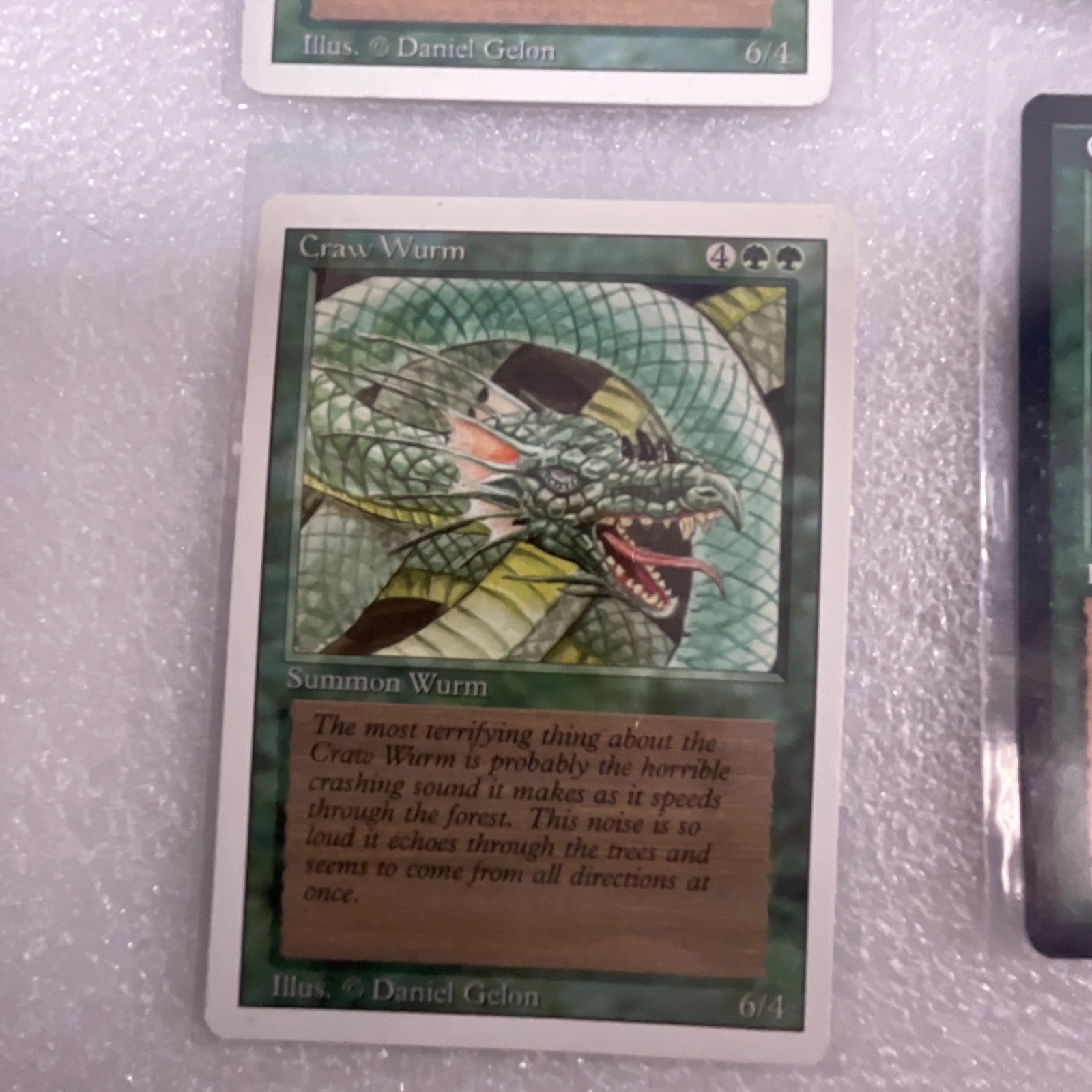 MTG Magic the Gathering 20 Card Green Lot Craw Wurm Defiant Elf Mixed Sets - Image 5