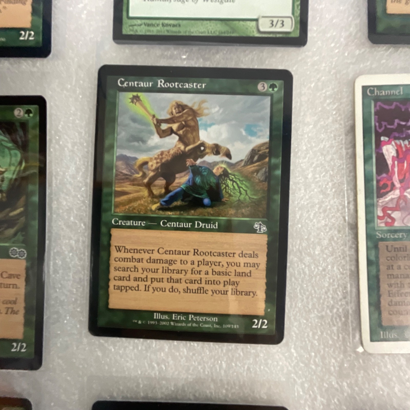 MTG 20 Card Green Lot Carnage Wurm Channel Mixed Sets Urza Era - Image 12