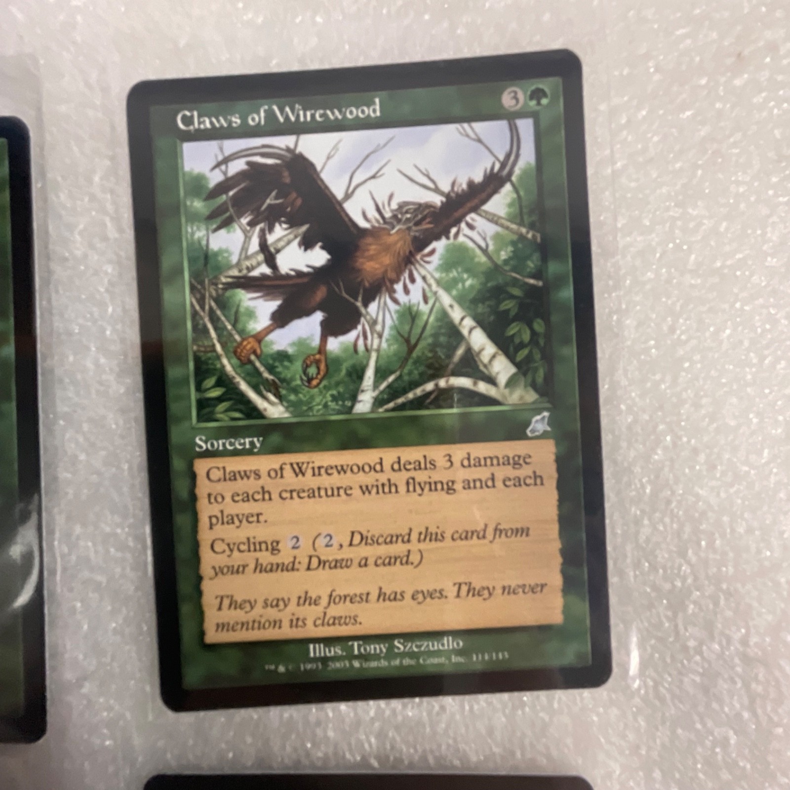 MTG 20 Card Green Lot Carnage Wurm Channel Mixed Sets Urza Era - Image 19