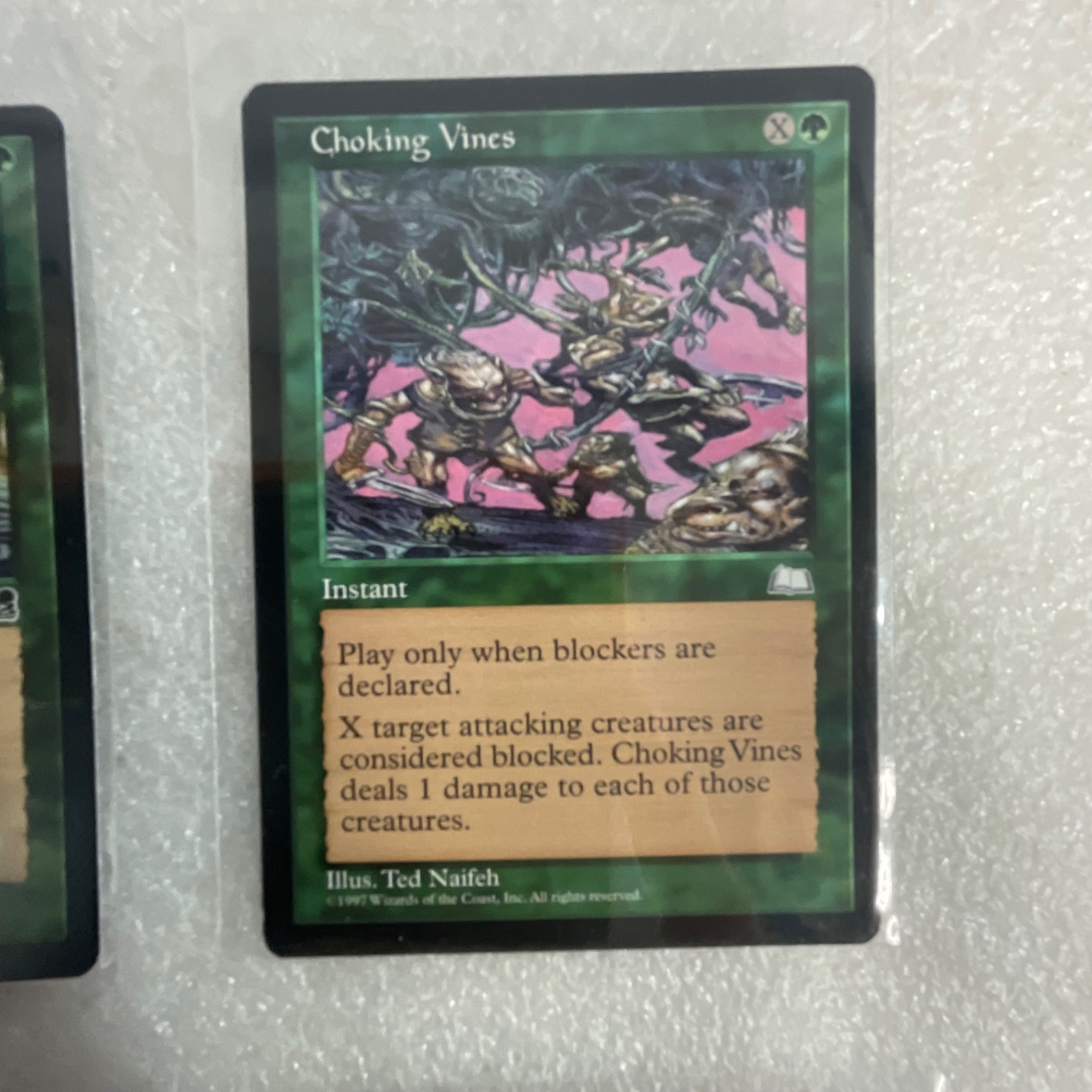 MTG 20 Card Green Lot Carnage Wurm Channel Mixed Sets Urza Era - Image 18