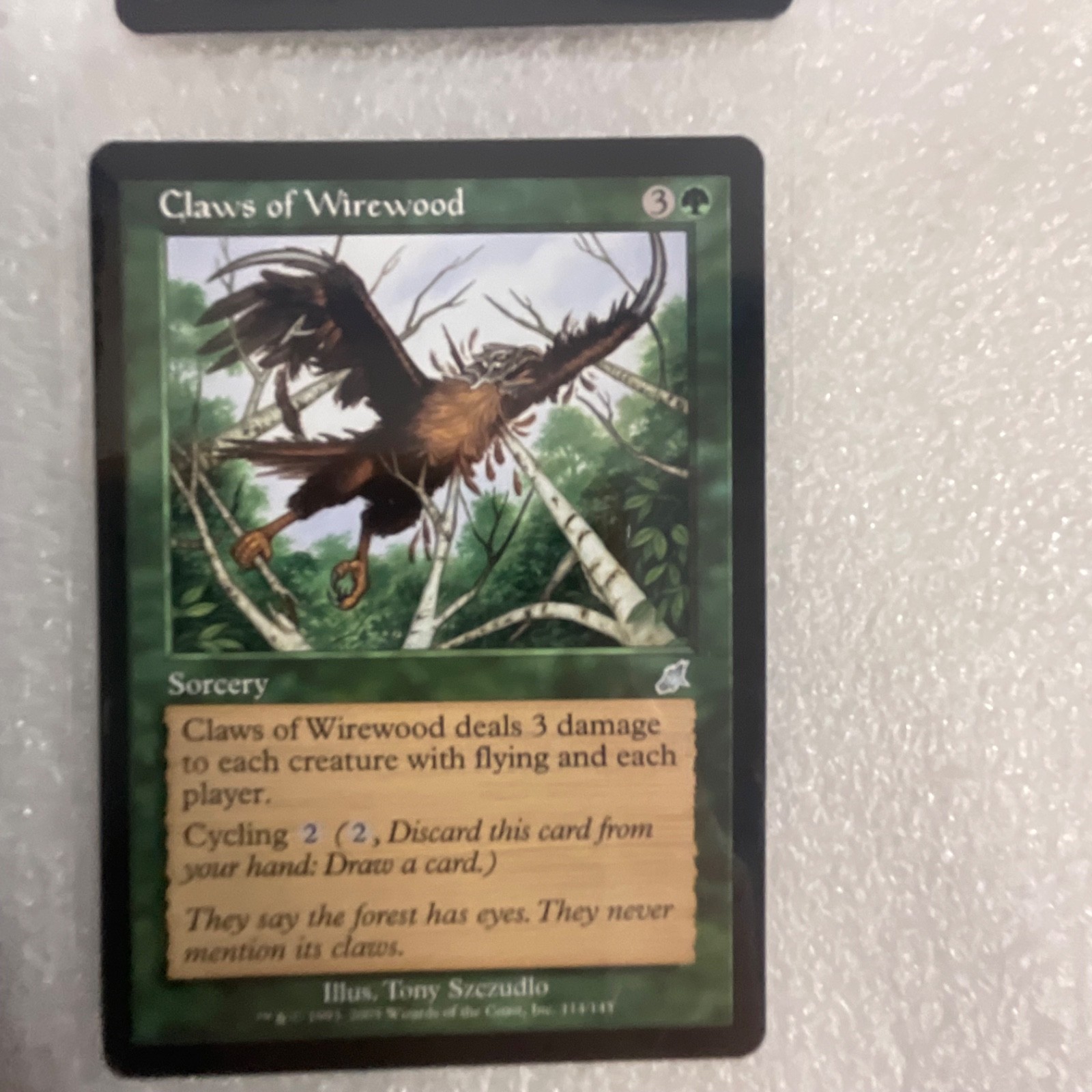 MTG 20 Card Green Lot Carnage Wurm Channel Mixed Sets Urza Era - Image 20