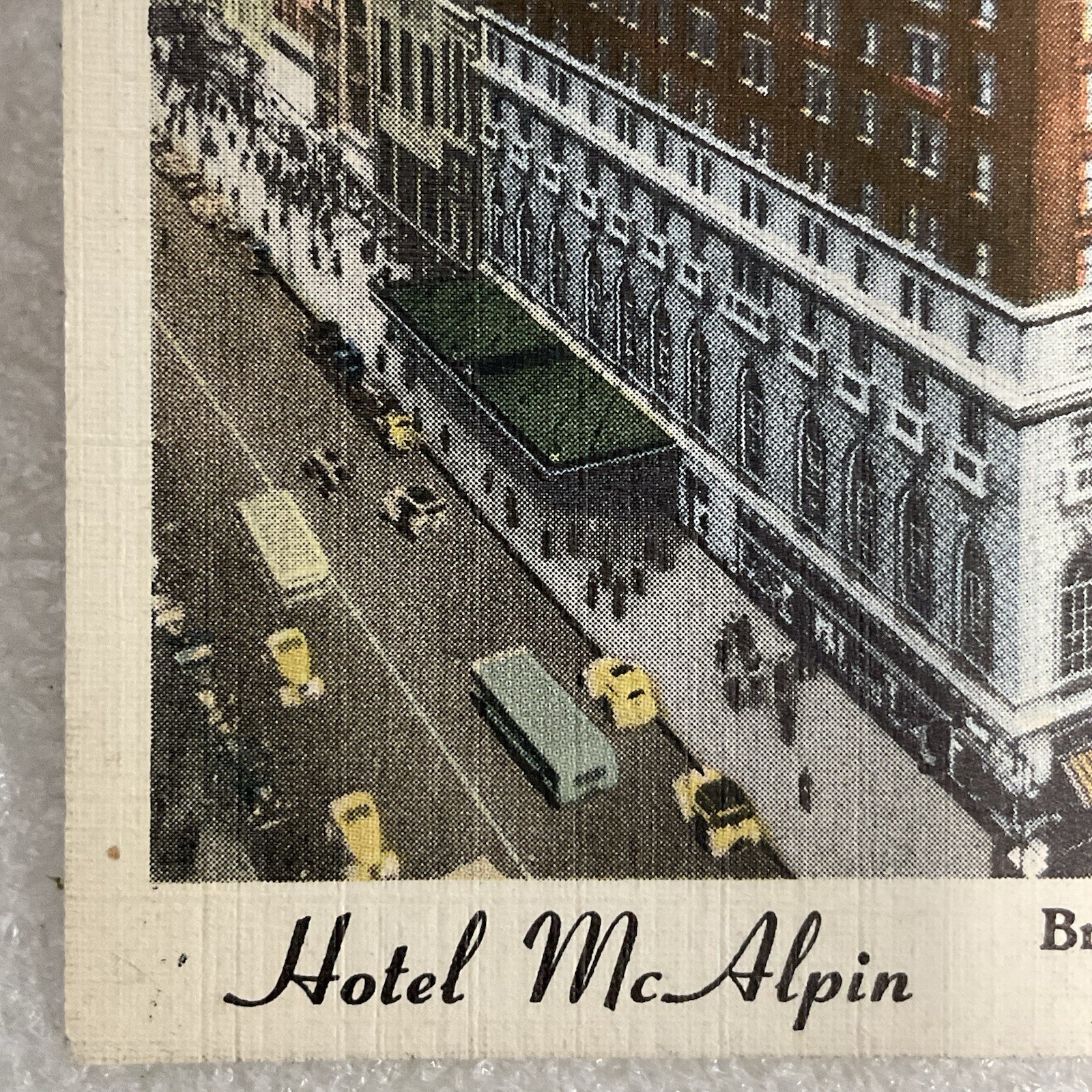 Vintage Hotel McAlpin NYC Postcard Broadway & 34th St Unused Linen 1940s - Image 12