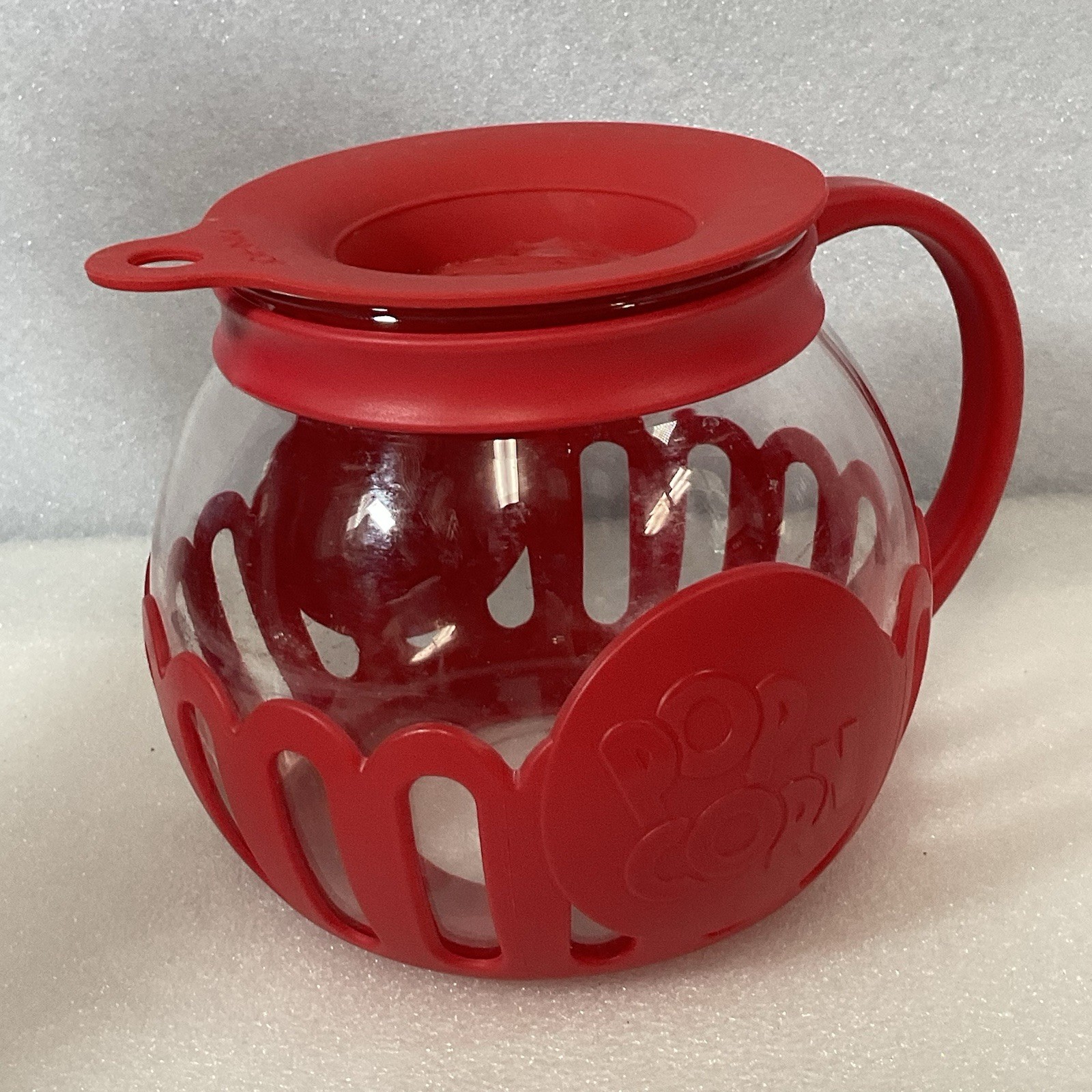 Ecolution Tasty Mini-Pop Microwave Popcorn Maker 1.5qt Red - Image 3