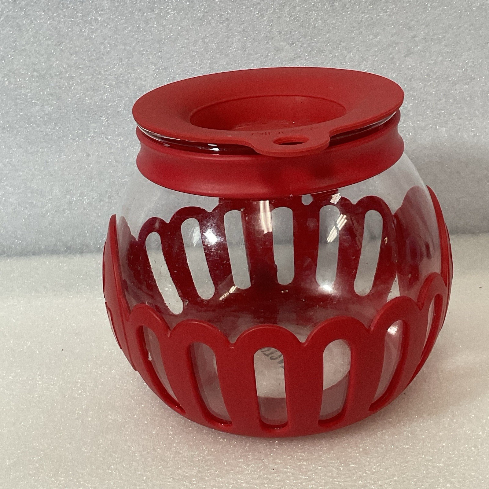 Ecolution Tasty Mini-Pop Microwave Popcorn Maker 1.5qt Red - Image 2