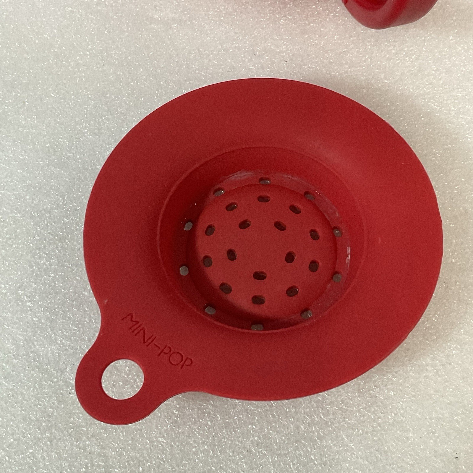 Ecolution Tasty Mini-Pop Microwave Popcorn Maker 1.5qt Red - Image 7