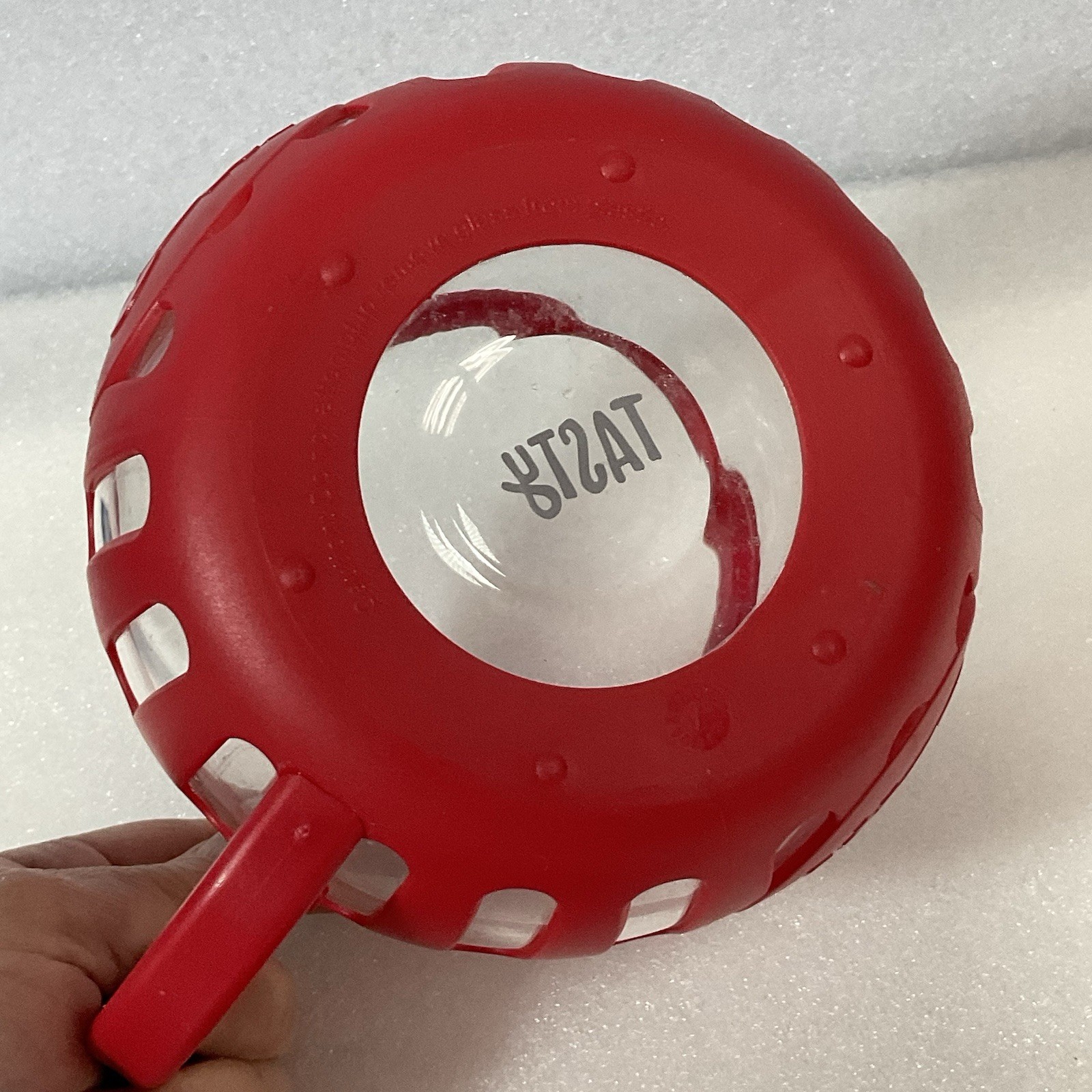 Ecolution Tasty Mini-Pop Microwave Popcorn Maker 1.5qt Red - Image 9