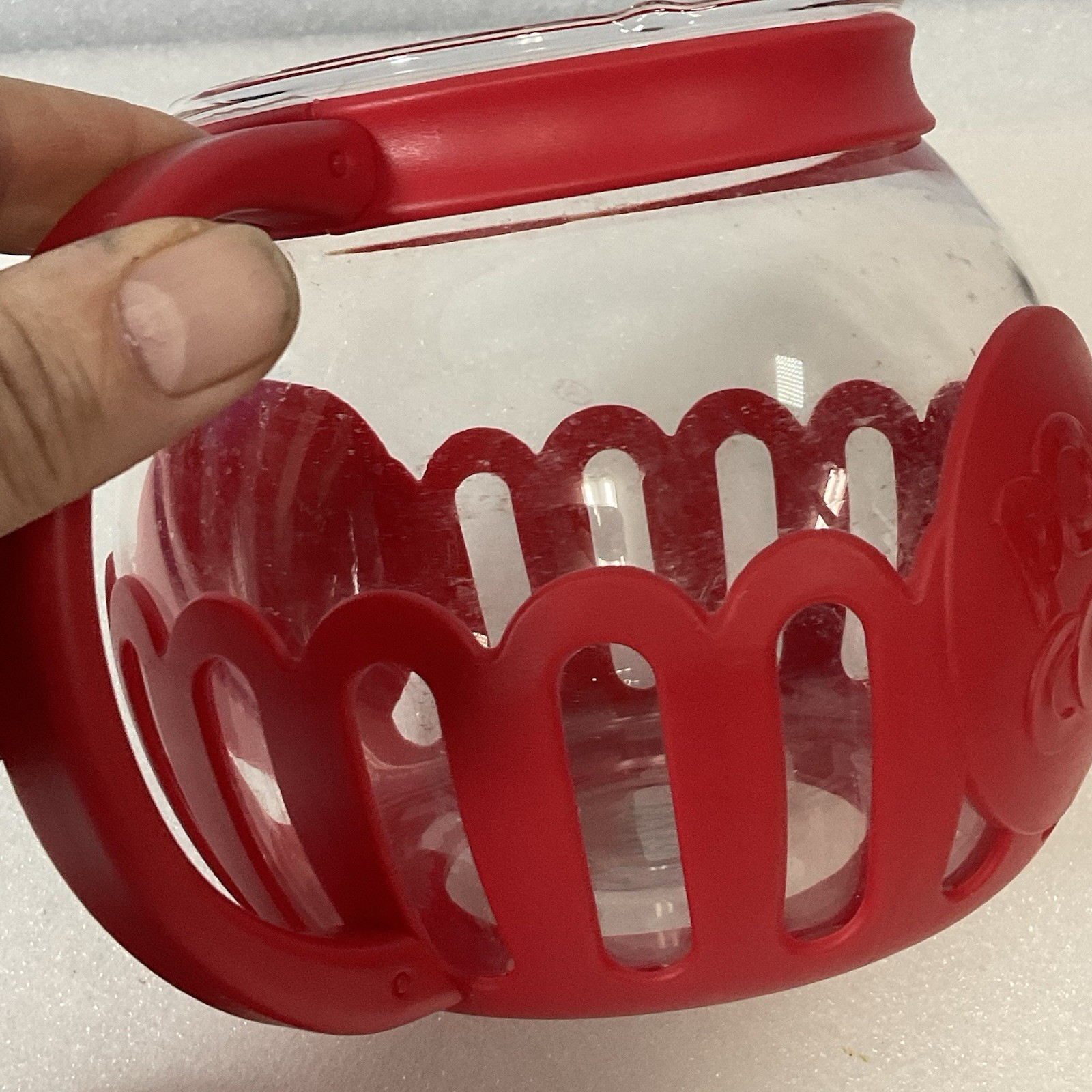 Ecolution Tasty Mini-Pop Microwave Popcorn Maker 1.5qt Red - Image 10