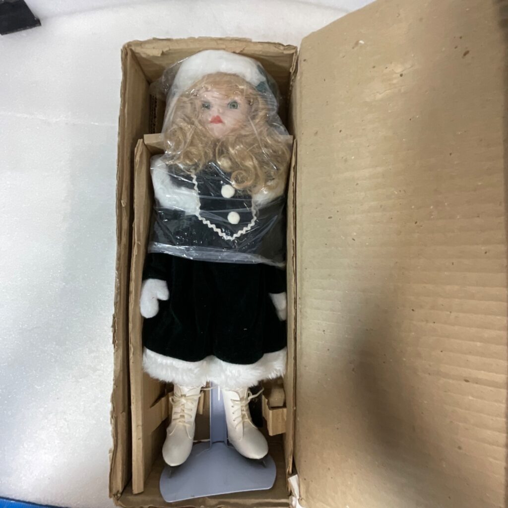 House of Lloyd 1990 Skater Doll 15in Stock 120170 With Box Stand - Image 1