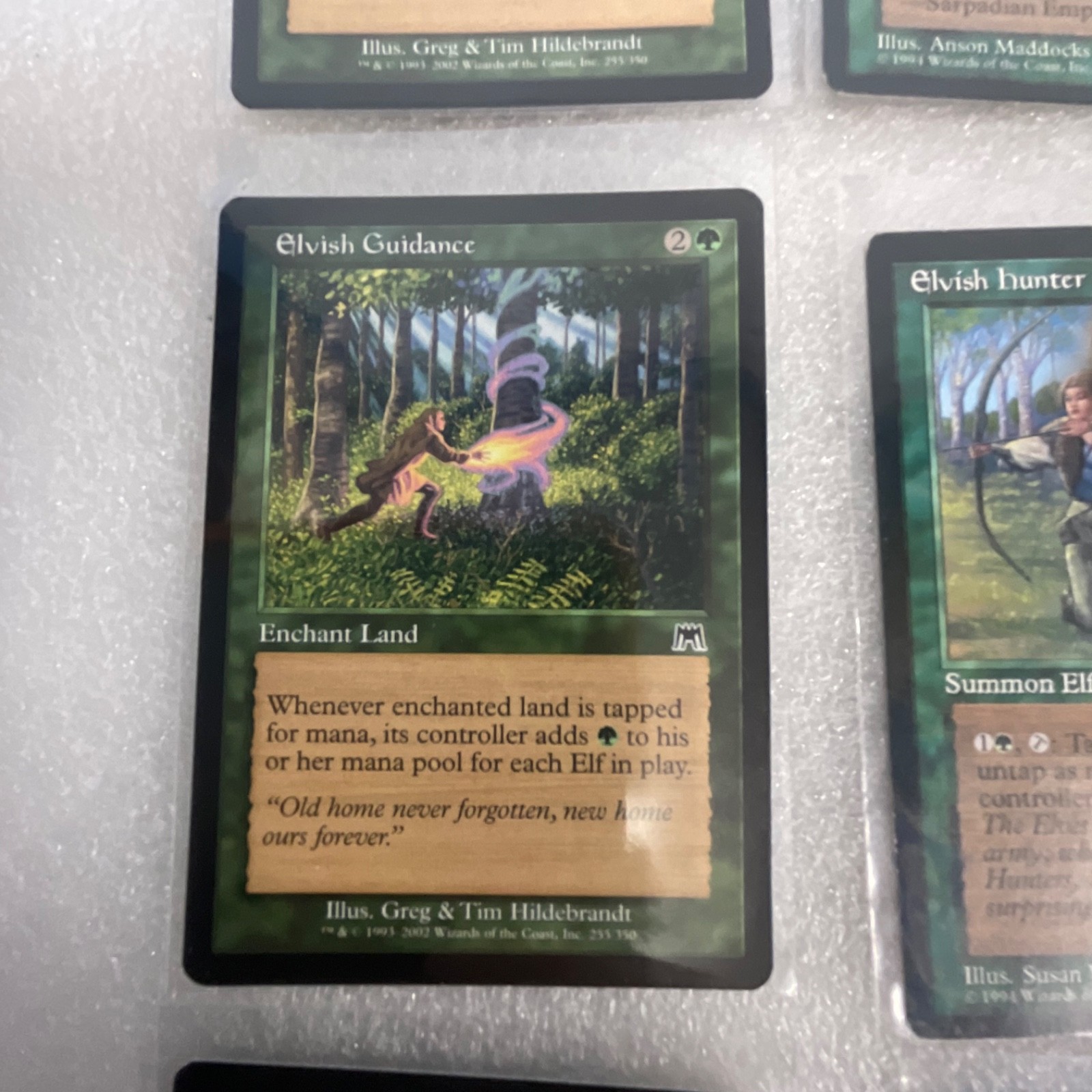 MTG 20 Card Green Lot Elvish Guidance Warrior Courier Mixed Sets - Image 4