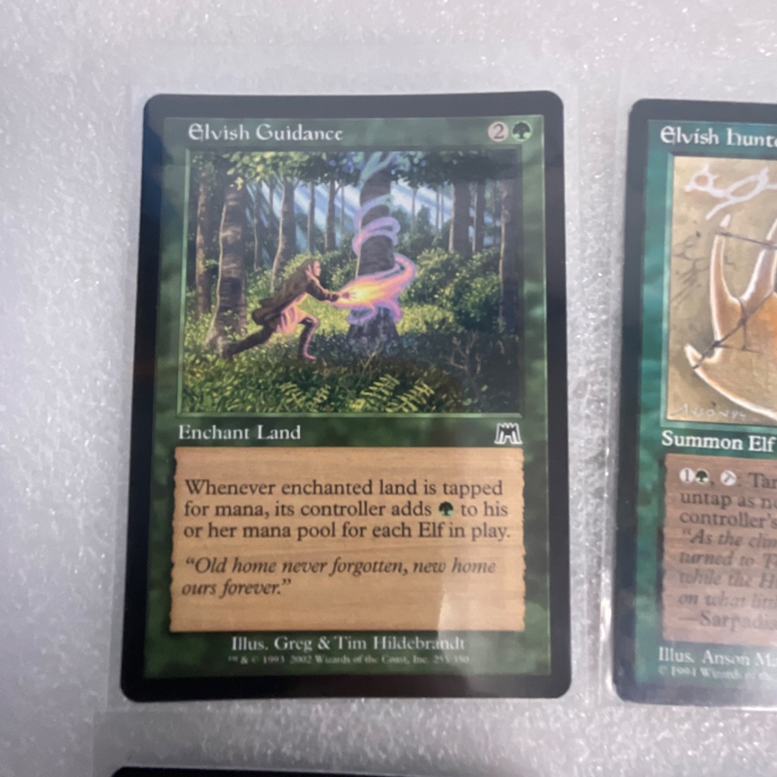 MTG 20 Card Green Lot Elvish Guidance Warrior Courier Mixed Sets - Image 3