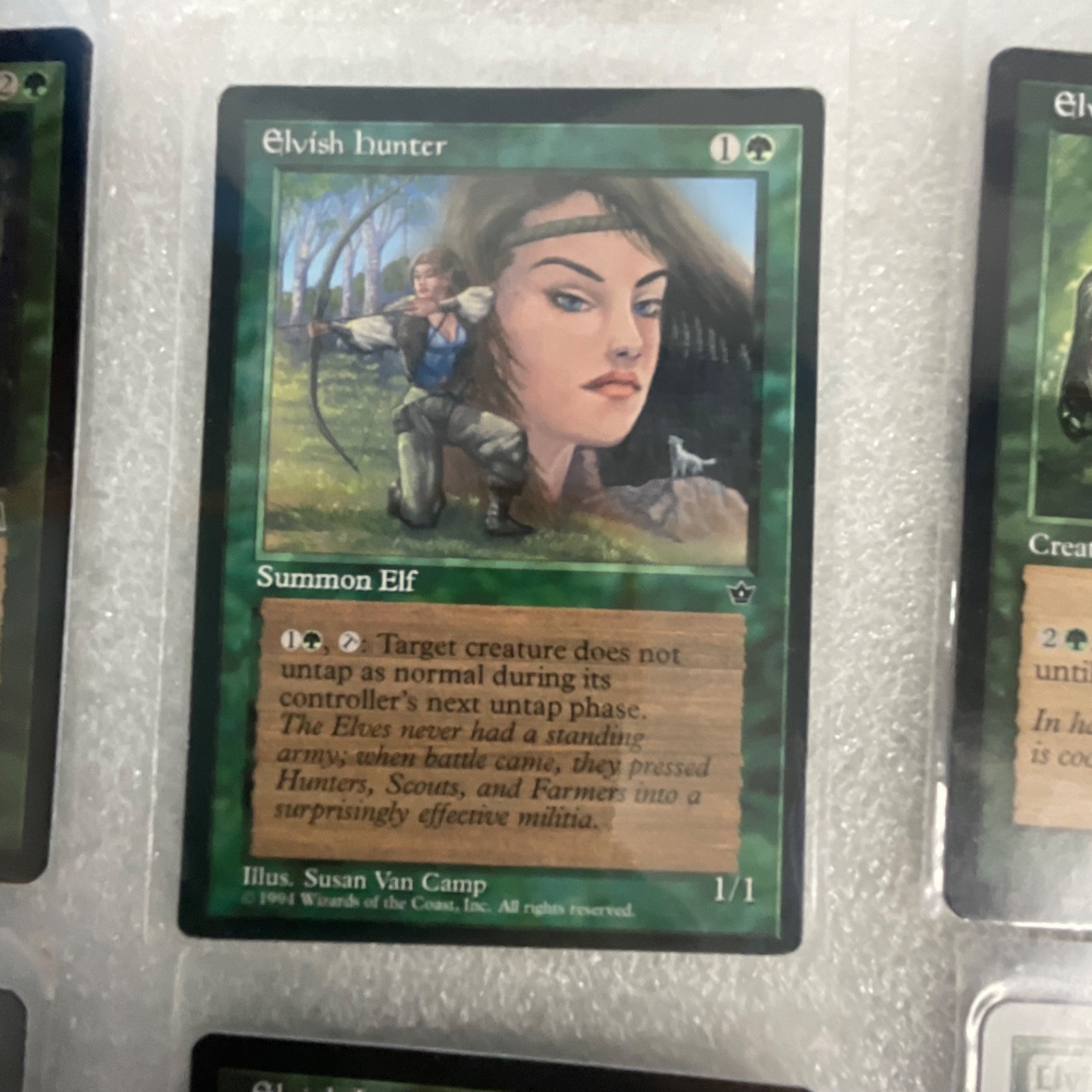 MTG 20 Card Green Lot Elvish Guidance Warrior Courier Mixed Sets - Image 9