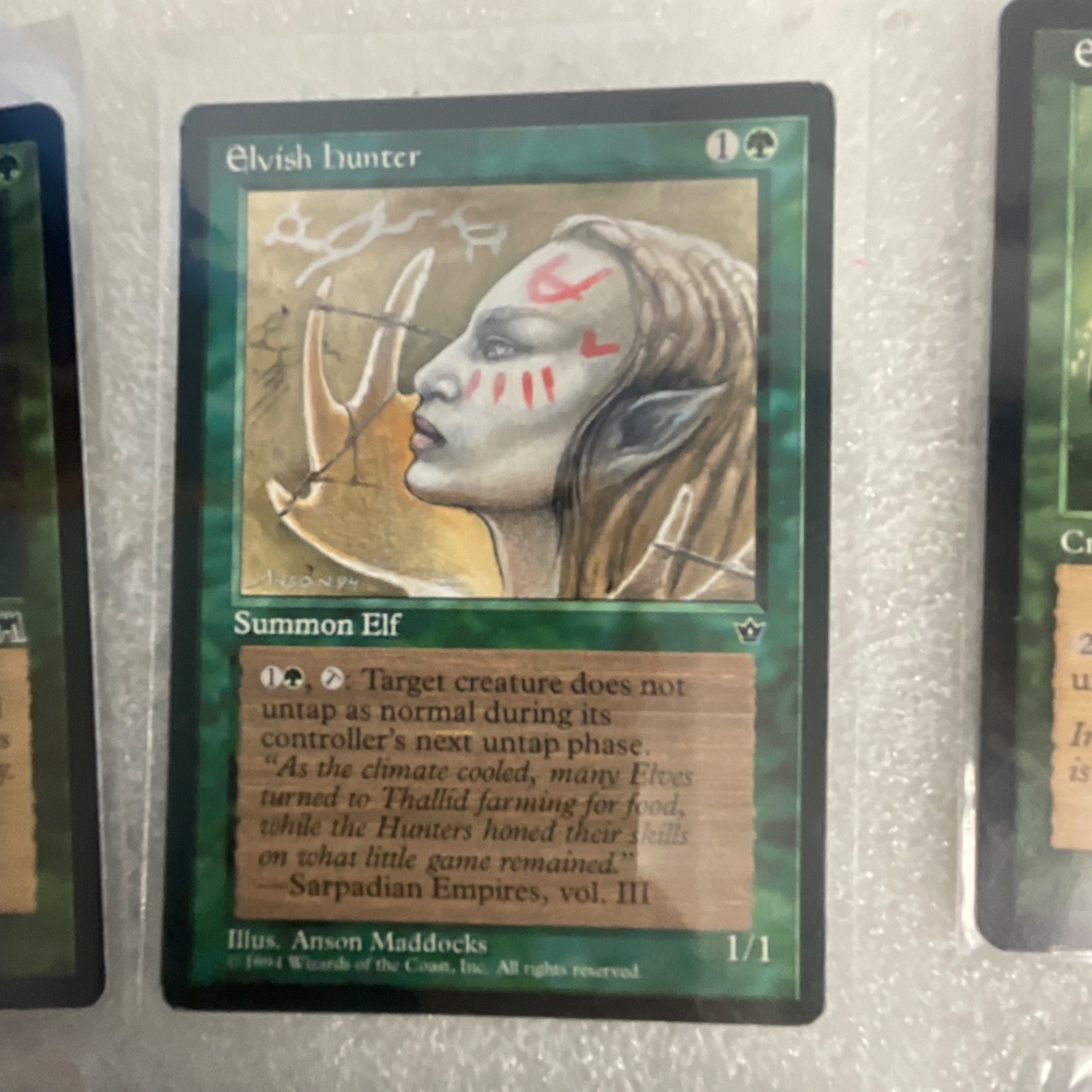 MTG 20 Card Green Lot Elvish Guidance Warrior Courier Mixed Sets - Image 10