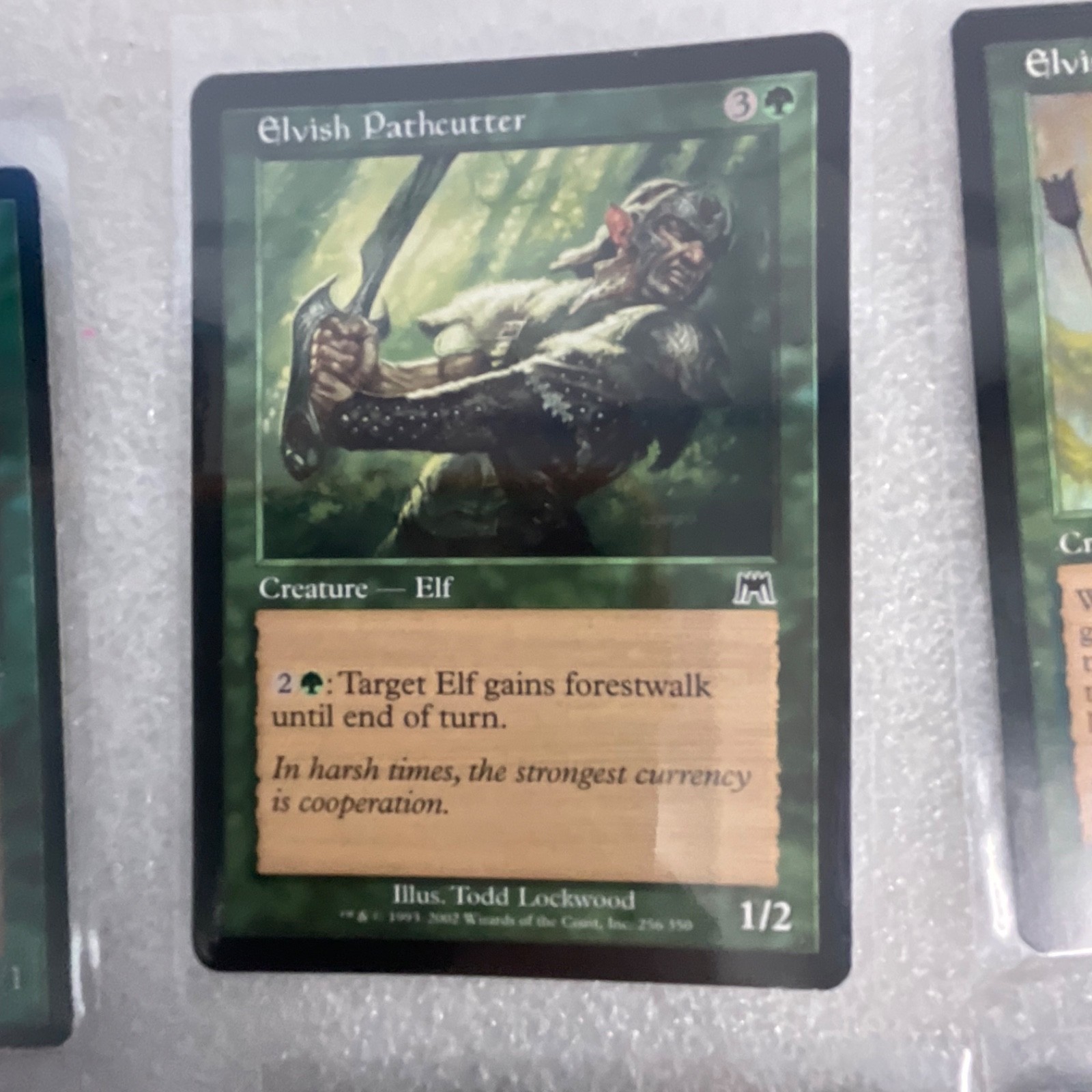 MTG 20 Card Green Lot Elvish Guidance Warrior Courier Mixed Sets - Image 11