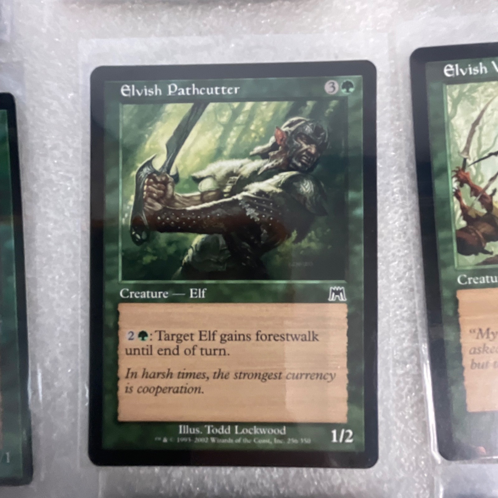 MTG 20 Card Green Lot Elvish Guidance Warrior Courier Mixed Sets - Image 12