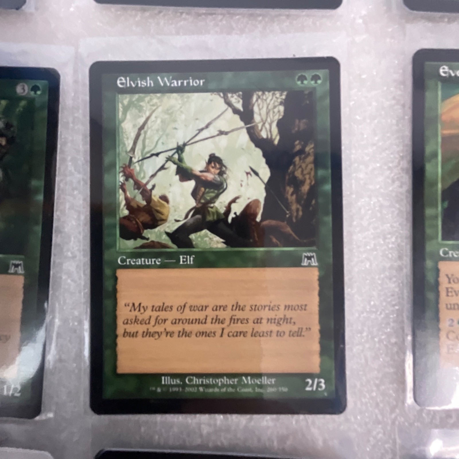 MTG 20 Card Green Lot Elvish Guidance Warrior Courier Mixed Sets - Image 16