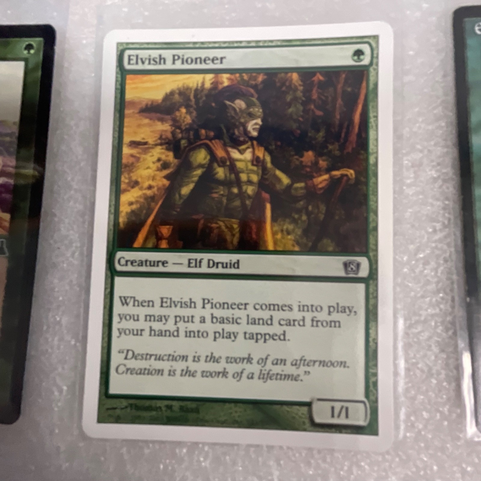 MTG 20 Card Green Lot Elvish Guidance Warrior Courier Mixed Sets - Image 14