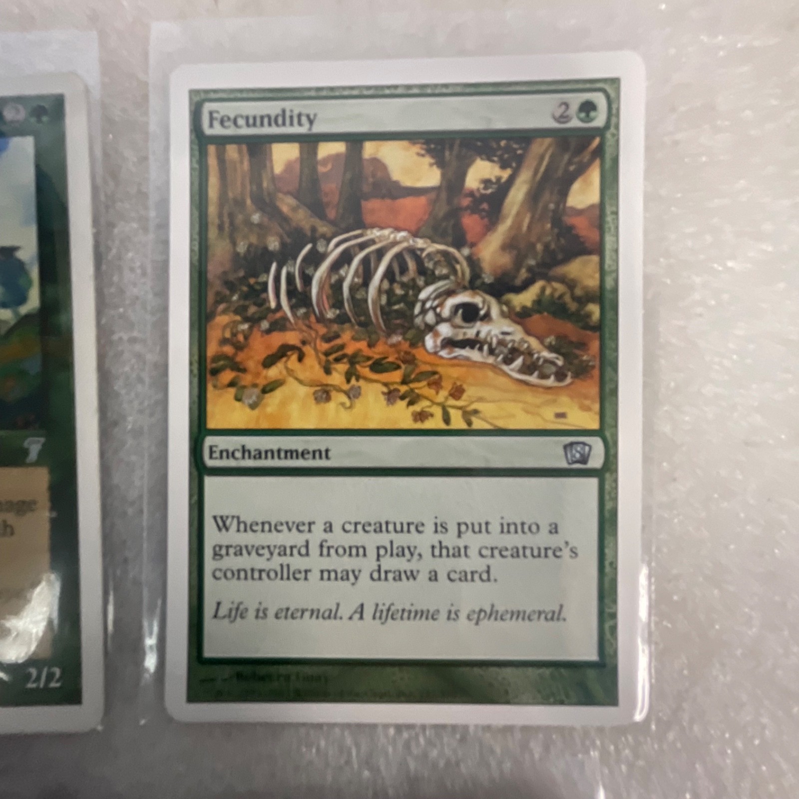 MTG 20 Card Green Lot Mixed Sets Farseek Fecundity Femeref Archers - Image 18