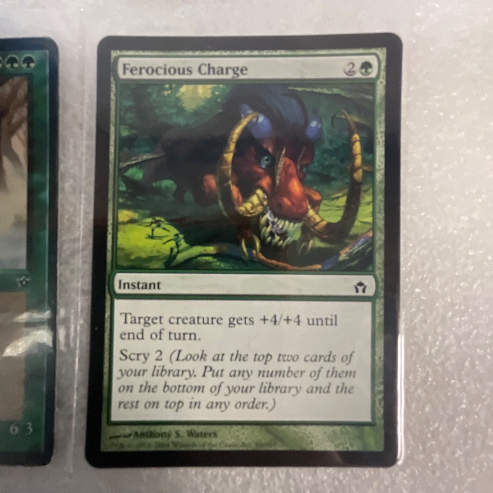 MTG 20 Card Green Lot Mixed Sets Farseek Fecundity Femeref Archers - Image 20