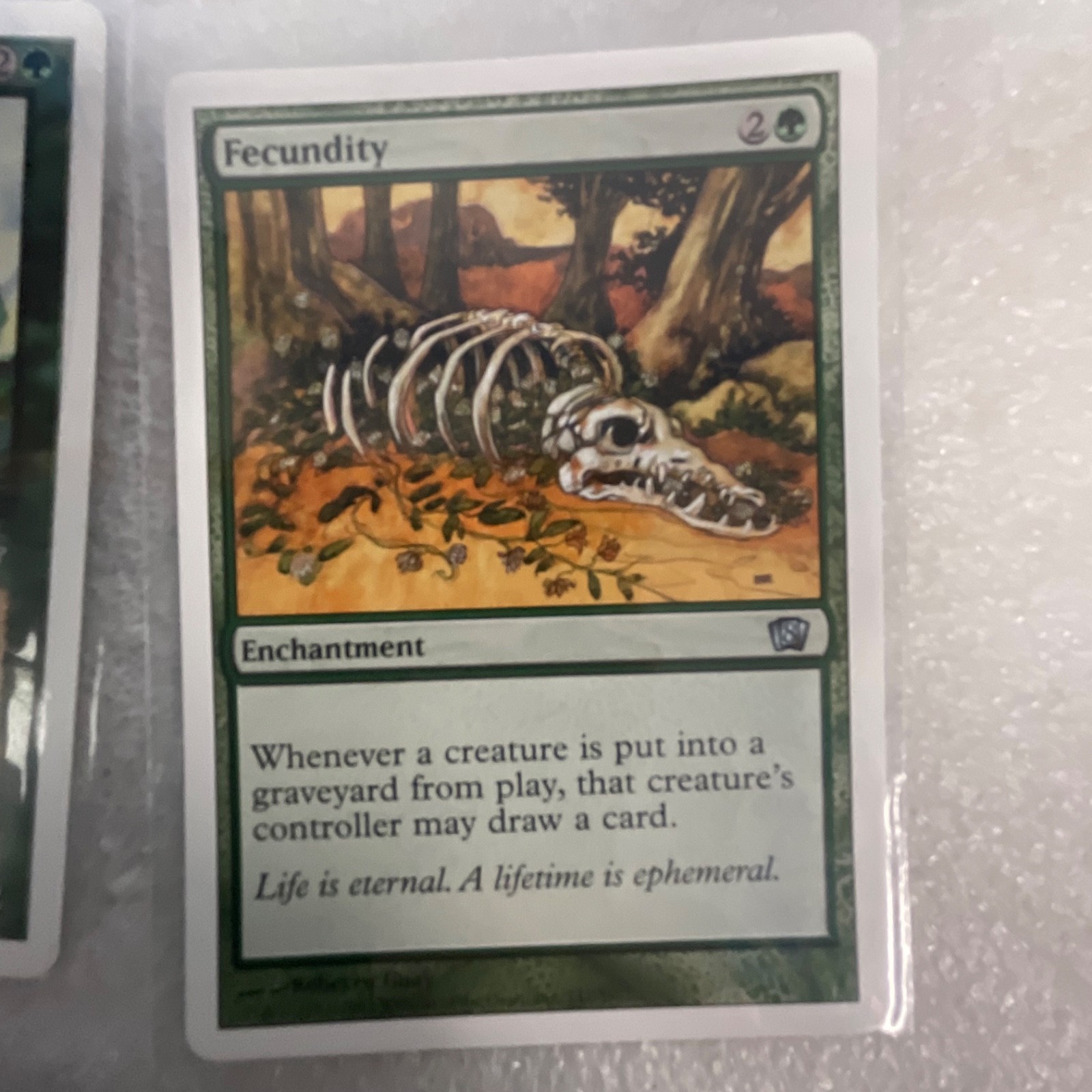MTG 20 Card Green Lot Mixed Sets Farseek Fecundity Femeref Archers - Image 19