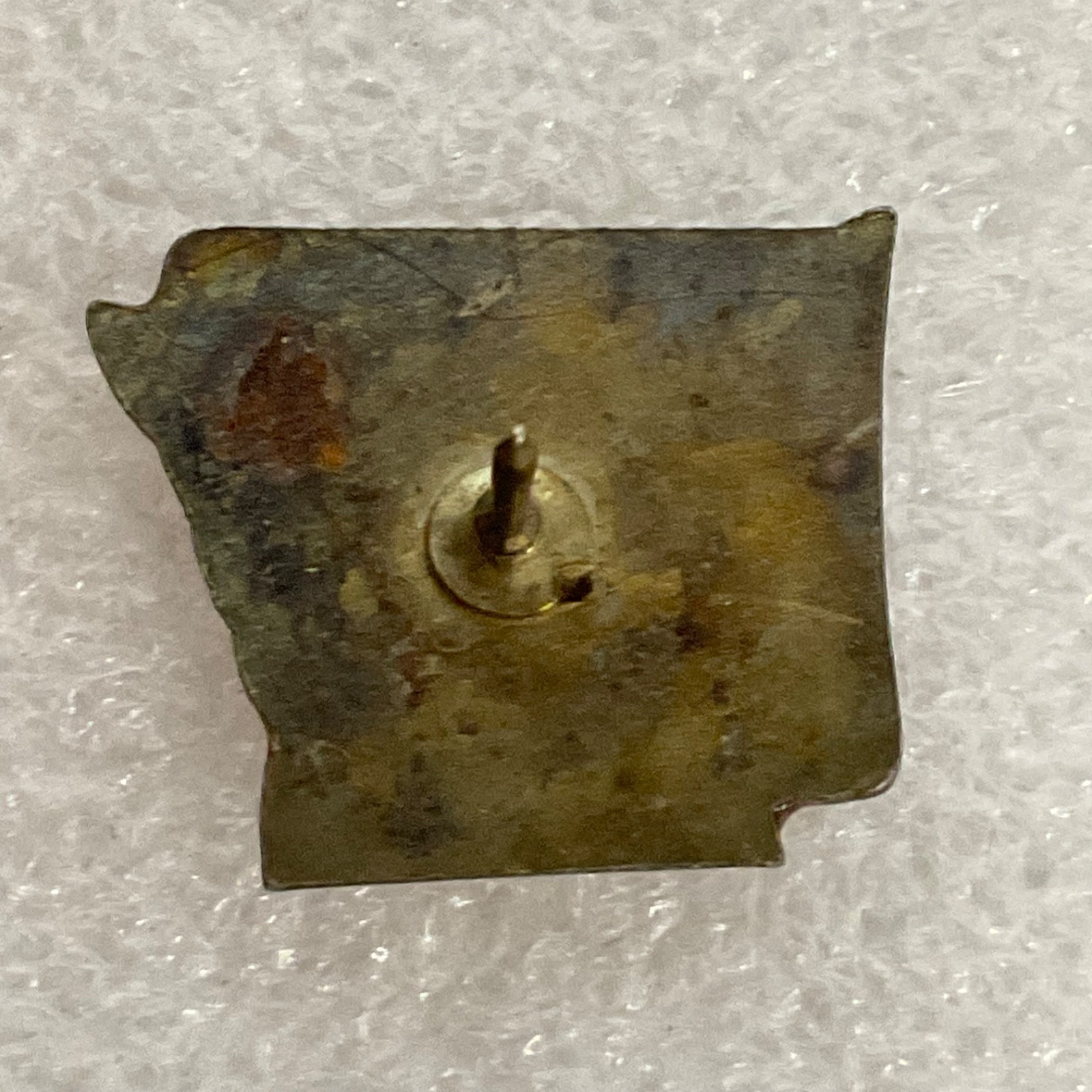 Vintage Arkansas State Enamel Pin 1in Fort Smith Little Rock Hot Springs - Image 2