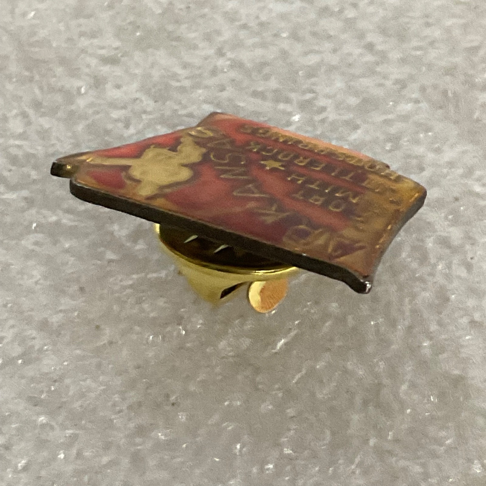 Vintage Arkansas State Enamel Pin 1in Fort Smith Little Rock Hot Springs - Image 6