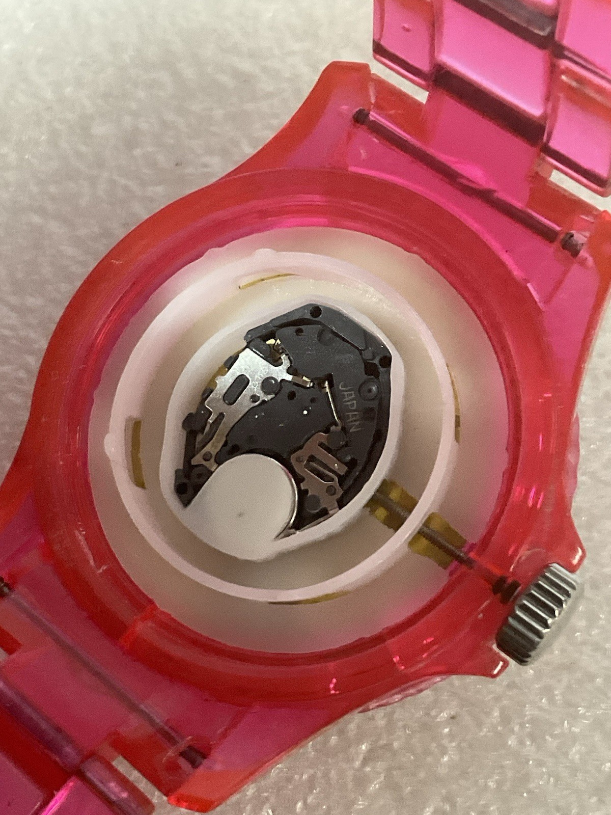 Rave Pink Watch 5” Pink Band Butterfly Clasp GnuFashion - Image 10